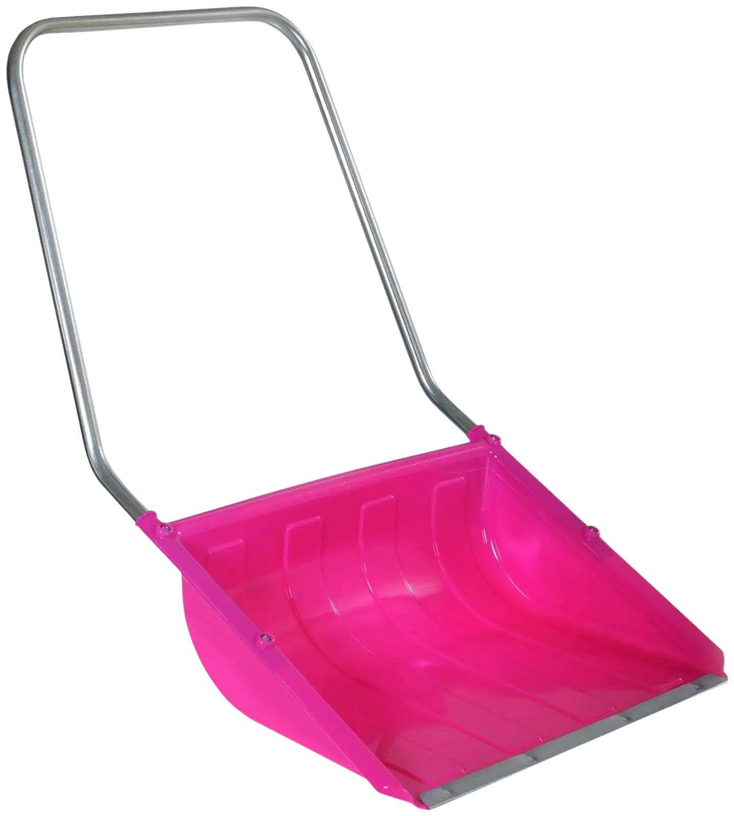 Plasto lumikola alumiinivarrella leveys 45 cm pinkki