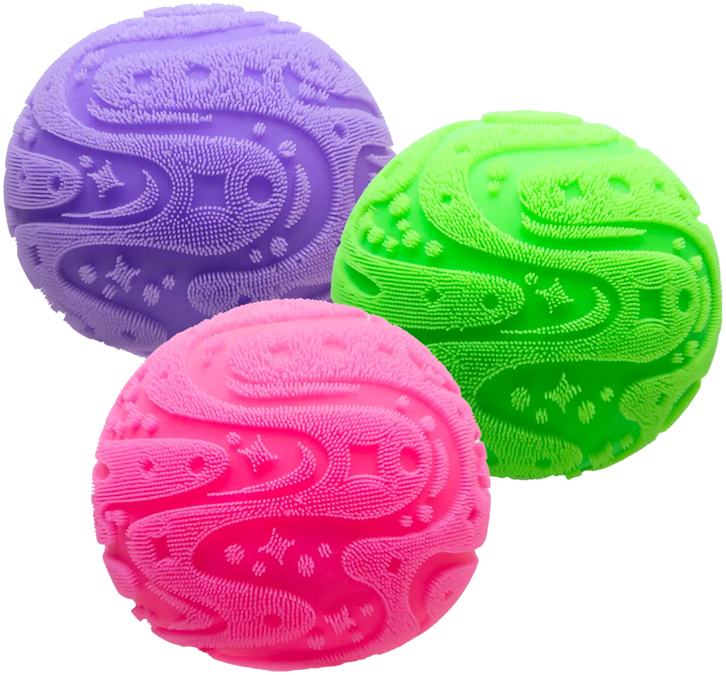 Needoh Super NeeDoh Fuzz Ball 3 lajit. - 1