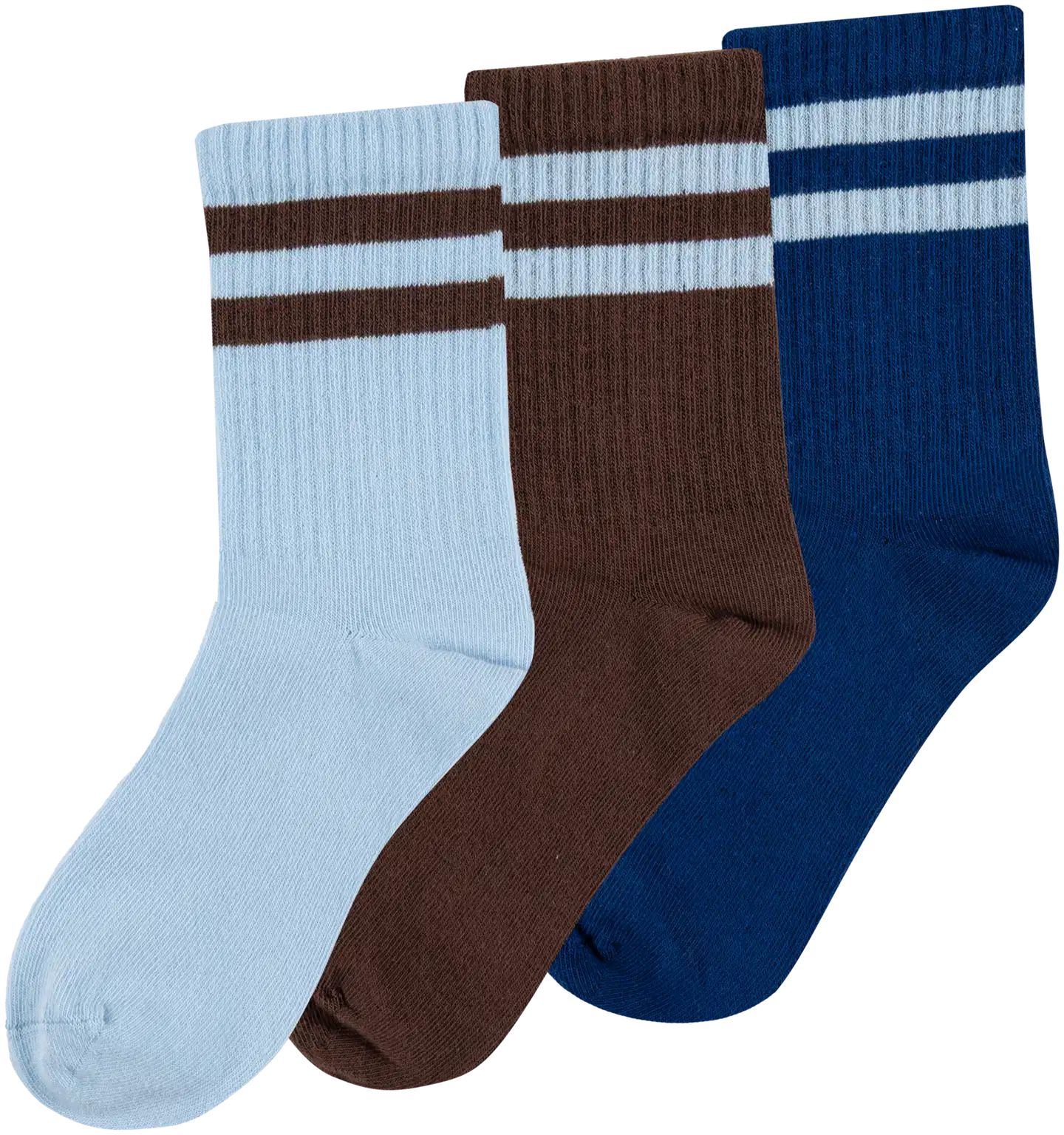 House lasten tennissukat 234H362630 3-pack - Blue/brown - 1