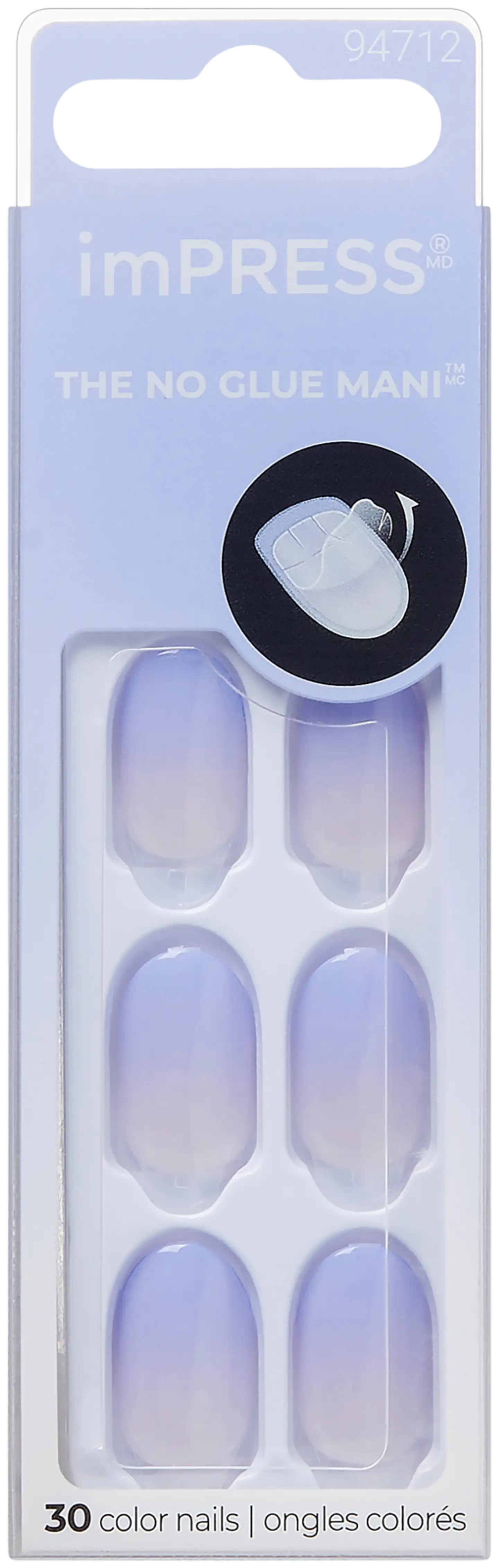 Kiss imPress Color Ombre kynnet - Friendzone 30kpl