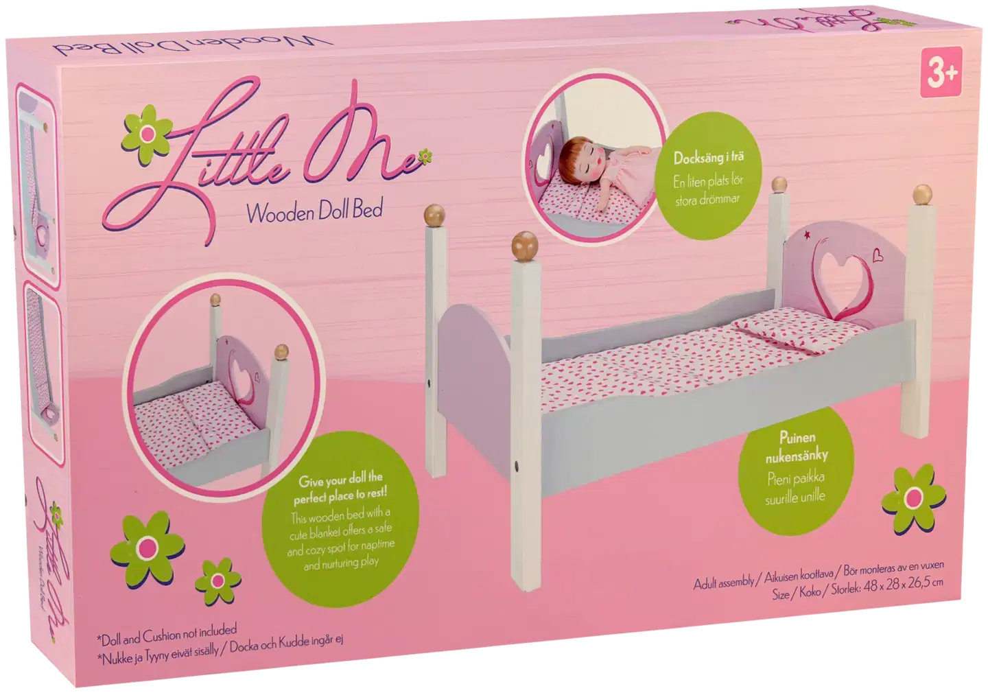 Little Me puinen nukensänky - 2