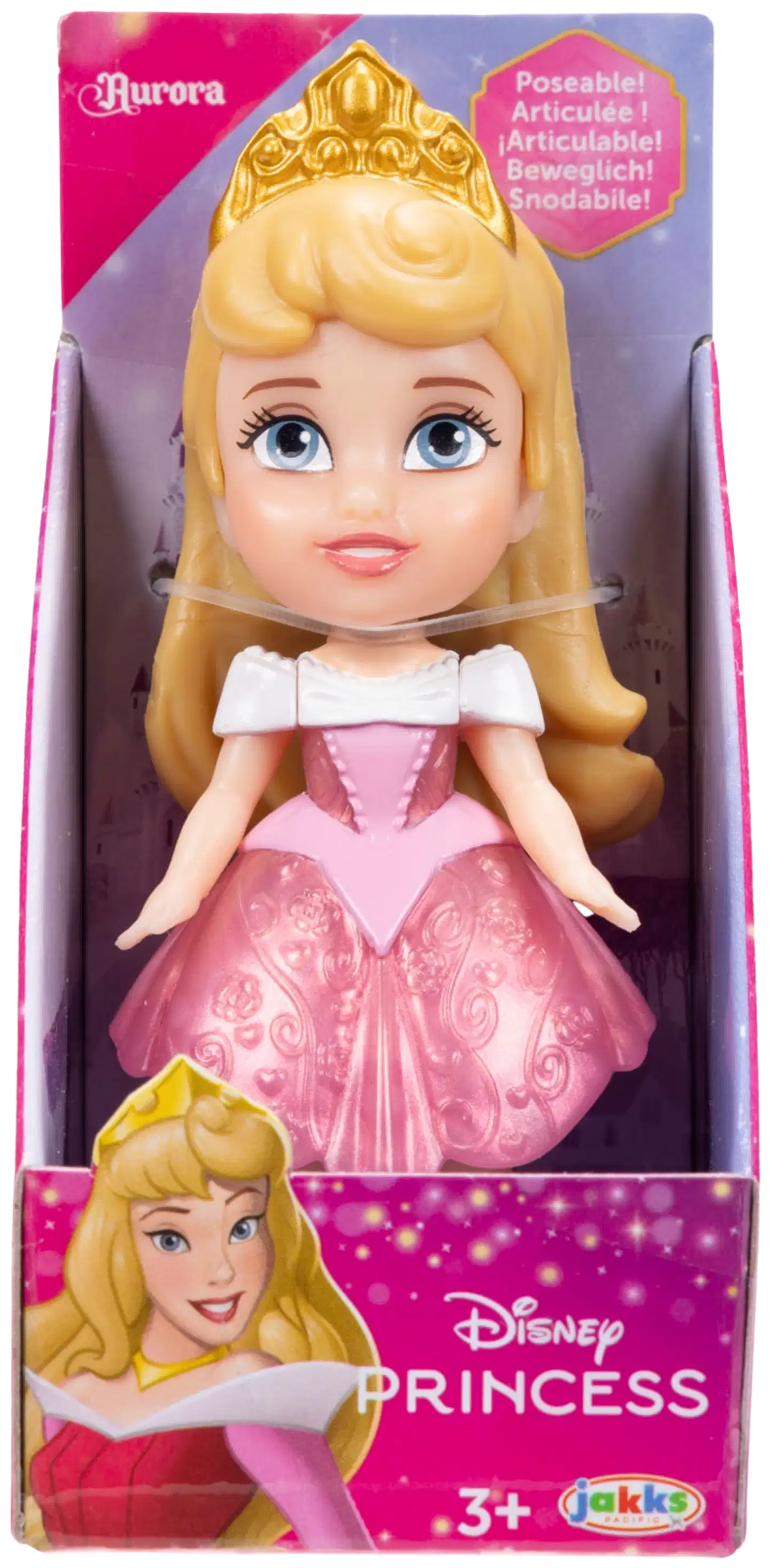 Disney Princess ja Frozen mininukke 7 cm - 12