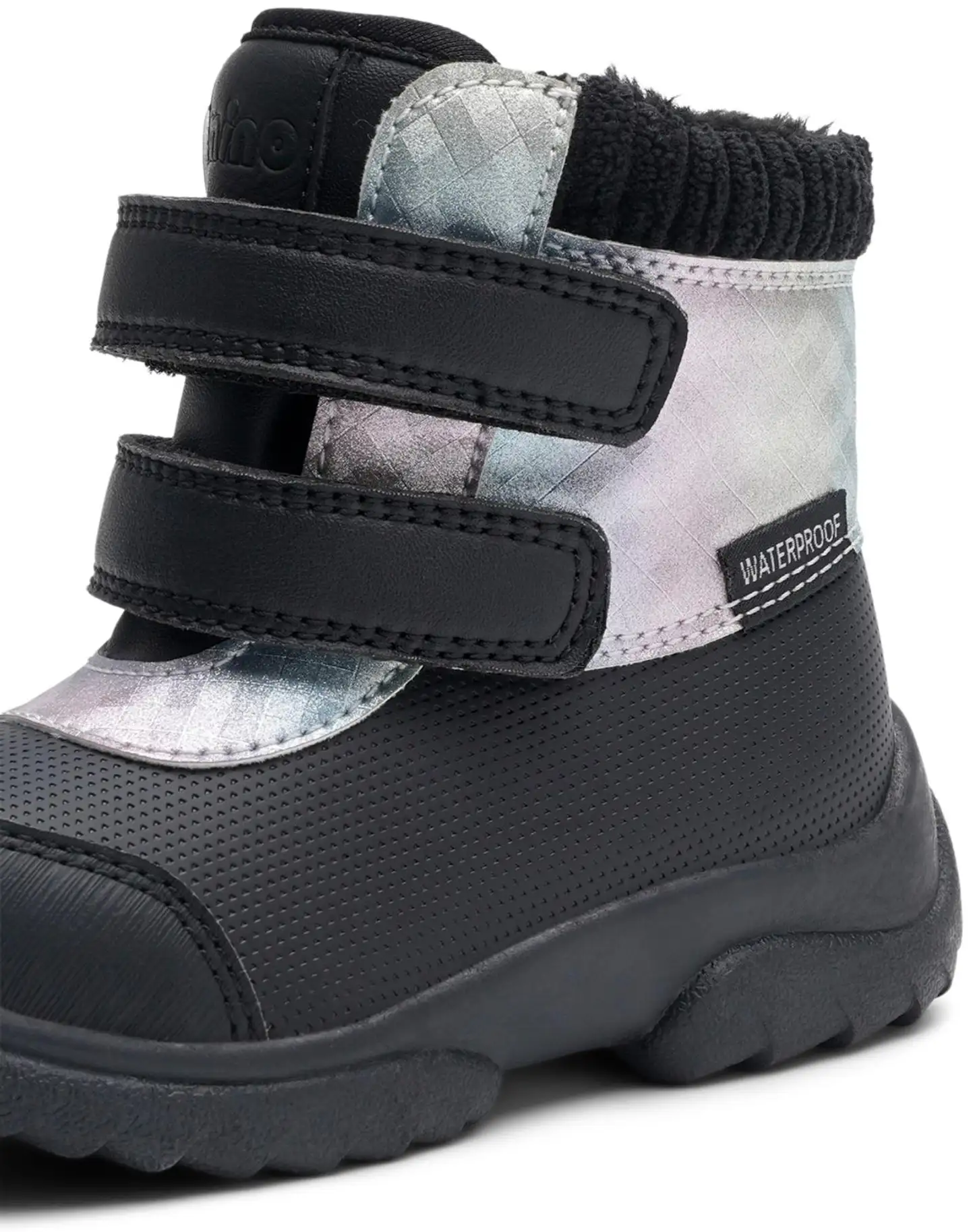 Mino lasten vedenpitävät talvikengät Ossie WP - Rainbow shimmer - 4
