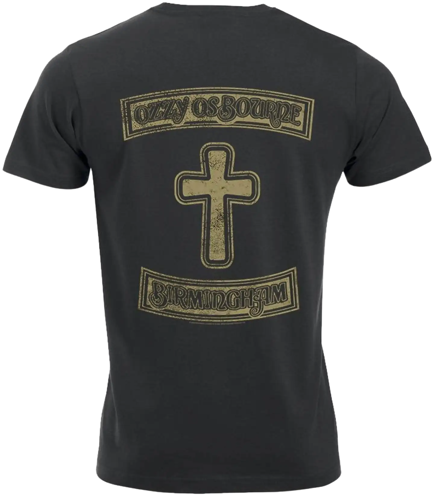 Miesten Ozzy Osbourne t-paita OZ004TS - MUSTA - 2