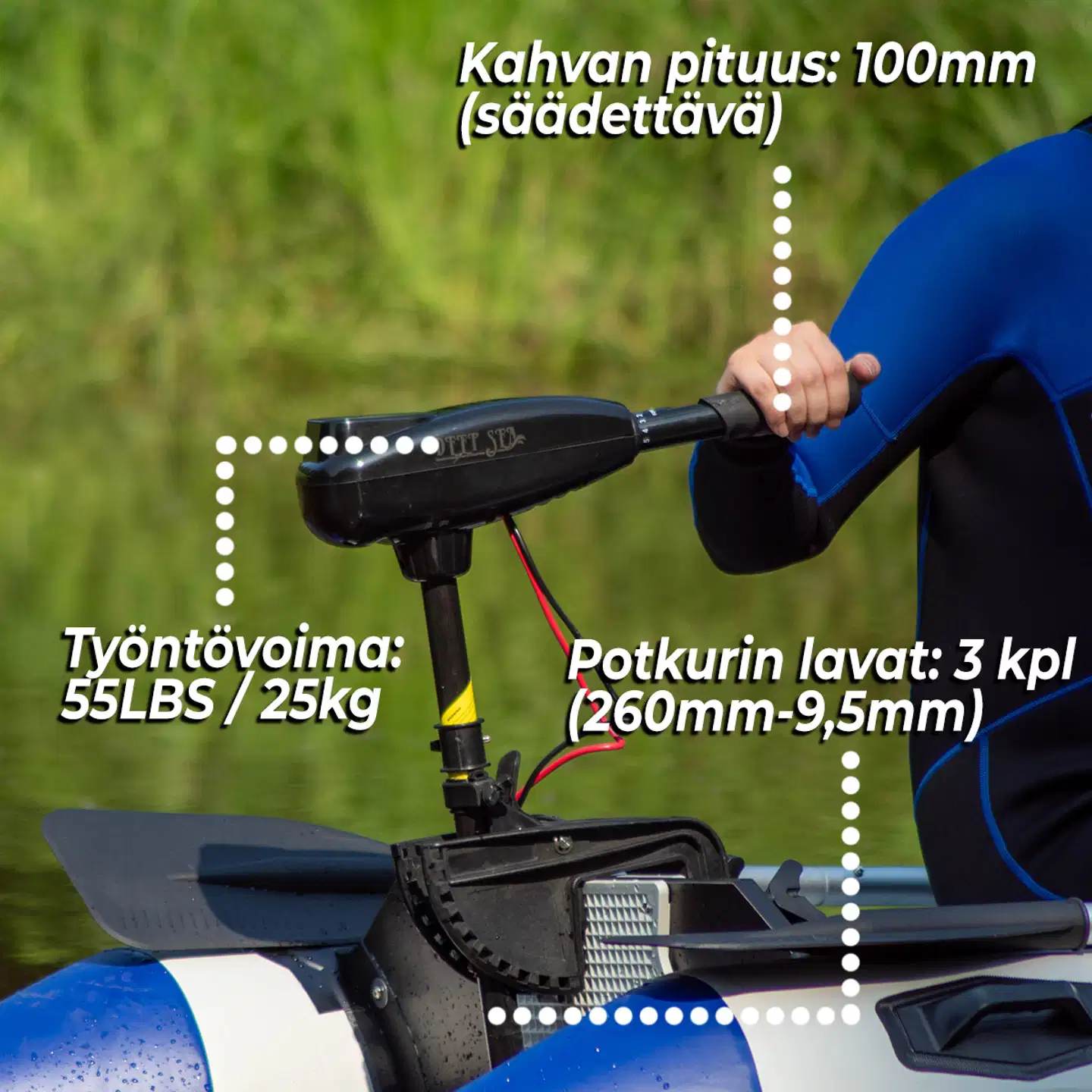 Deep Sea Sähköperämoottori 55LBS - 4