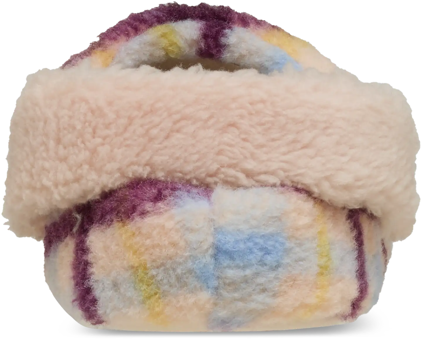 Crocs naisten tohveli Classic Cozzzy Plaid Slipper - Pink Caramel - 6