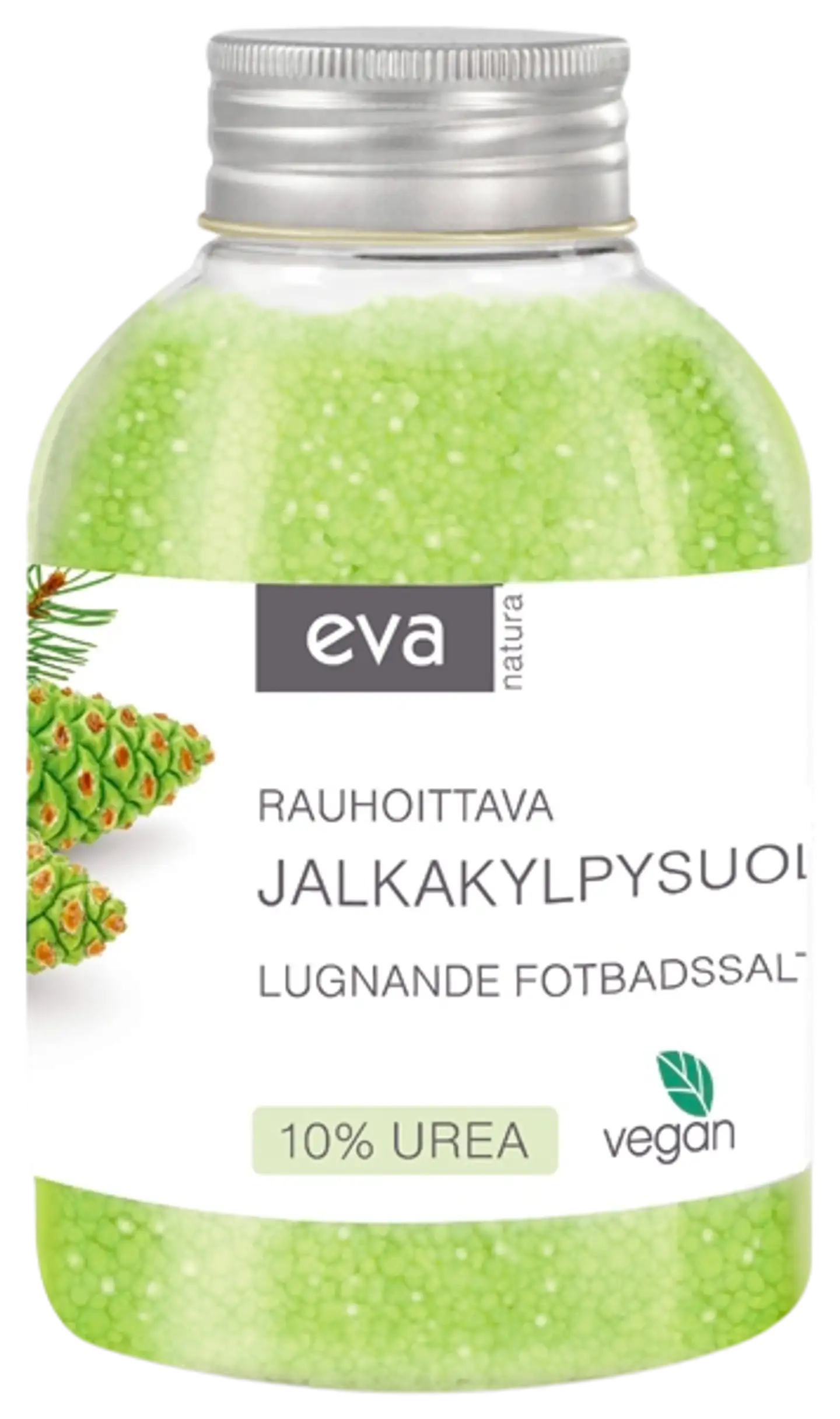 Eva Natura rauhoittava jalkakylpysuola 600 g + 10% urea