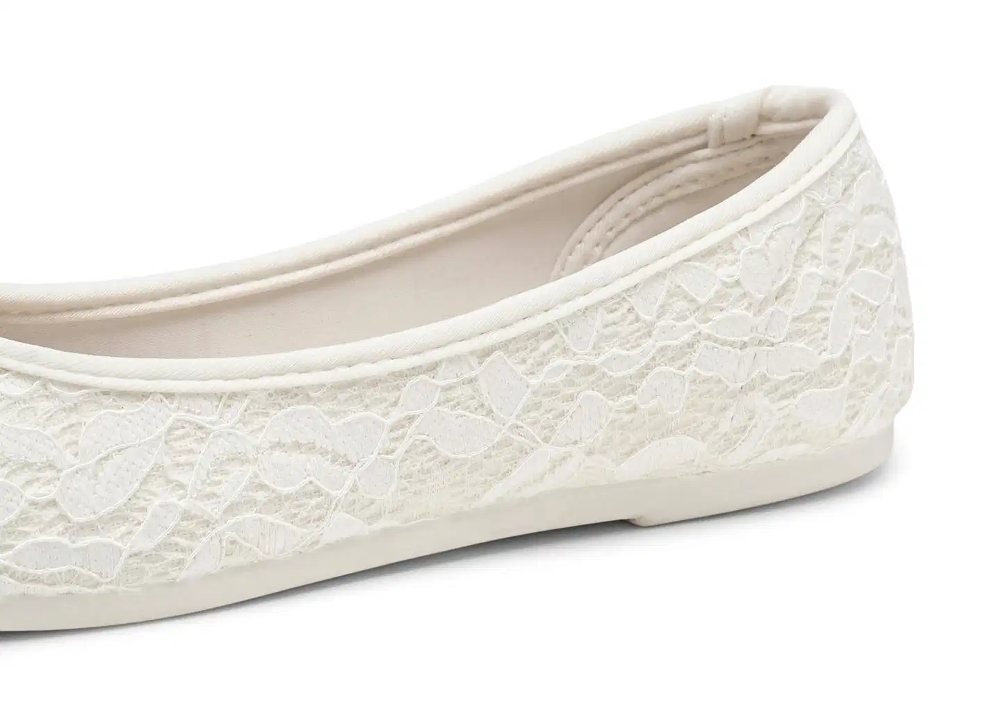 Dinsko lasten ballerinat Wendy - WHITE - 5