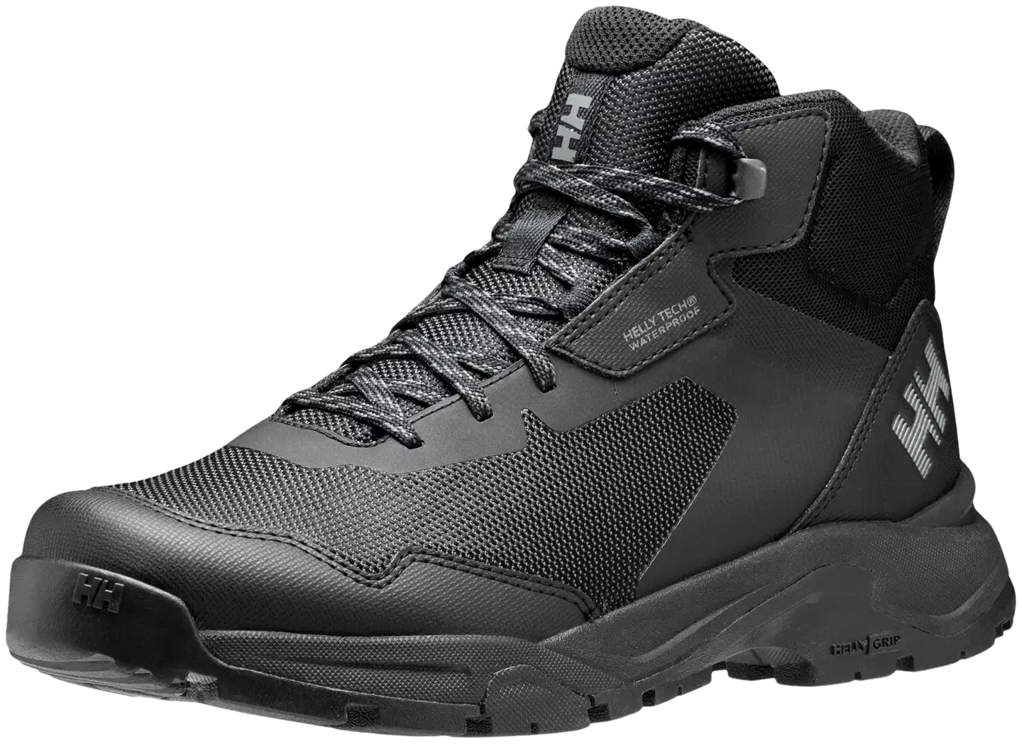 Helly Hansen miesten vedenpitävä Mid-vartinen ulkoilukenkä Canyon Mid HT - BLACK - 2