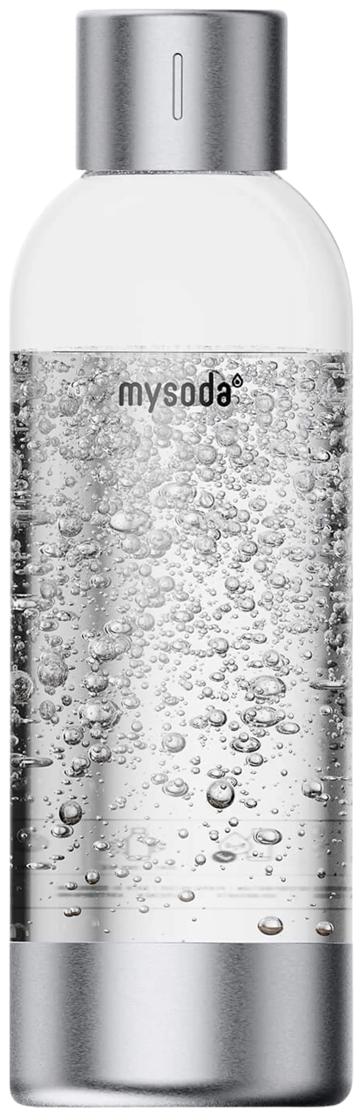 Mysoda Premium Silver 1.0L juomapullo - 1