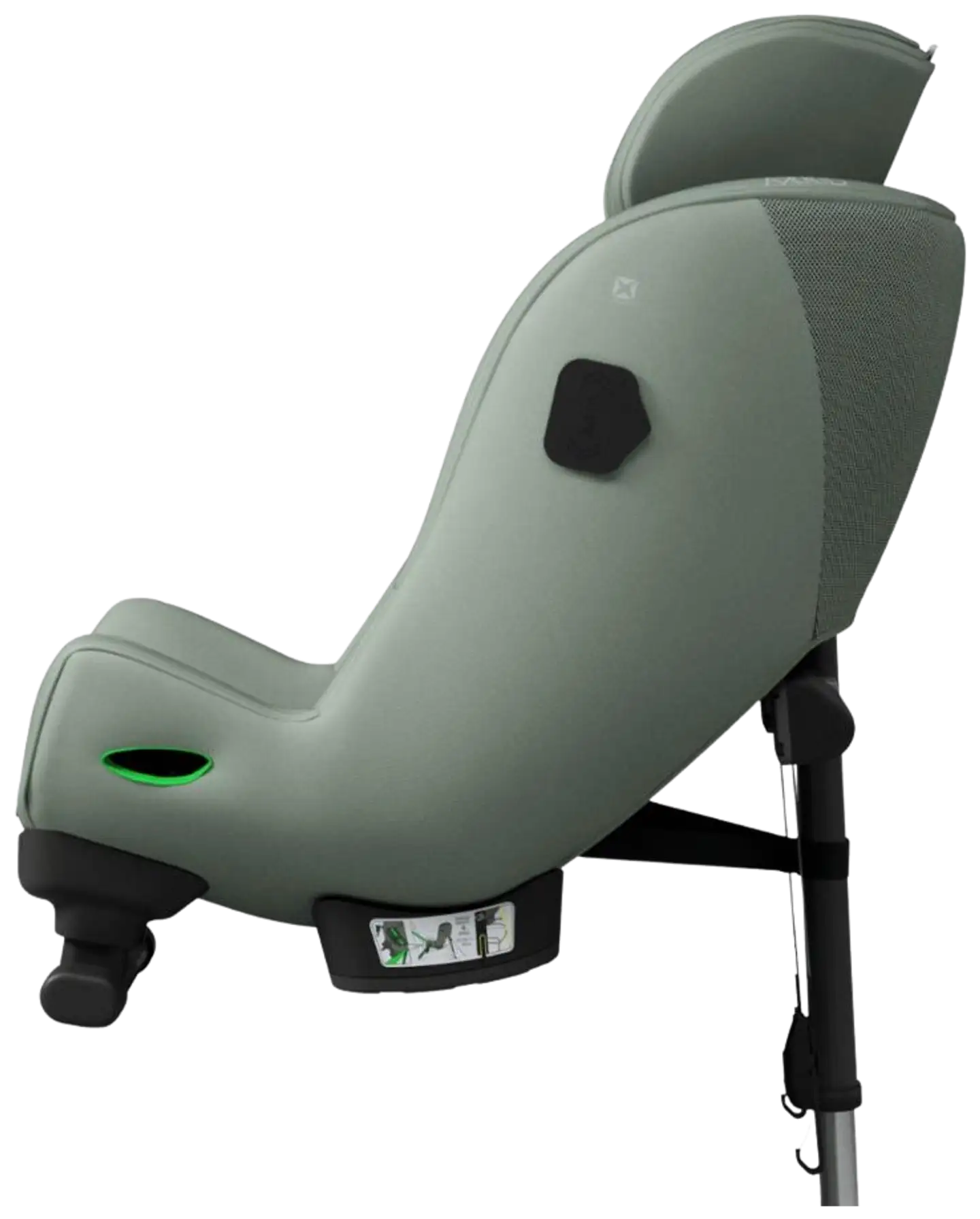 Axkid Minikid 4 MAX turvaistuin Nordic Bloom Green - 6