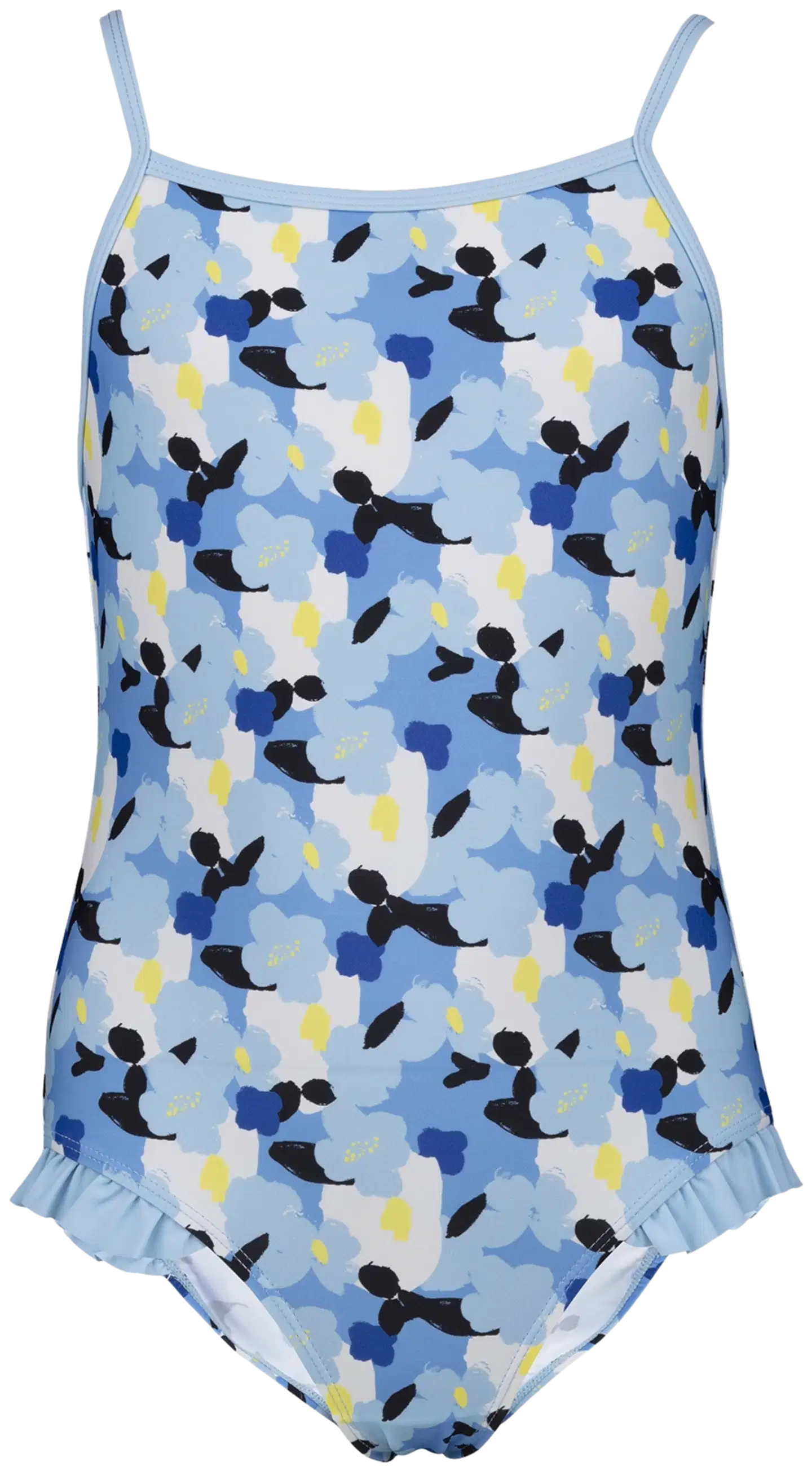 Finnwear lasten uimapuku Sofia T74092 - Blue Floral - 1