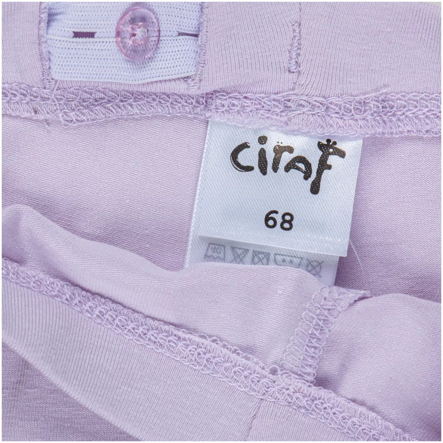 Ciraf vauvojen leggingsit 250B252919 2-pack - Pink-a-Boo & Thistle - 3