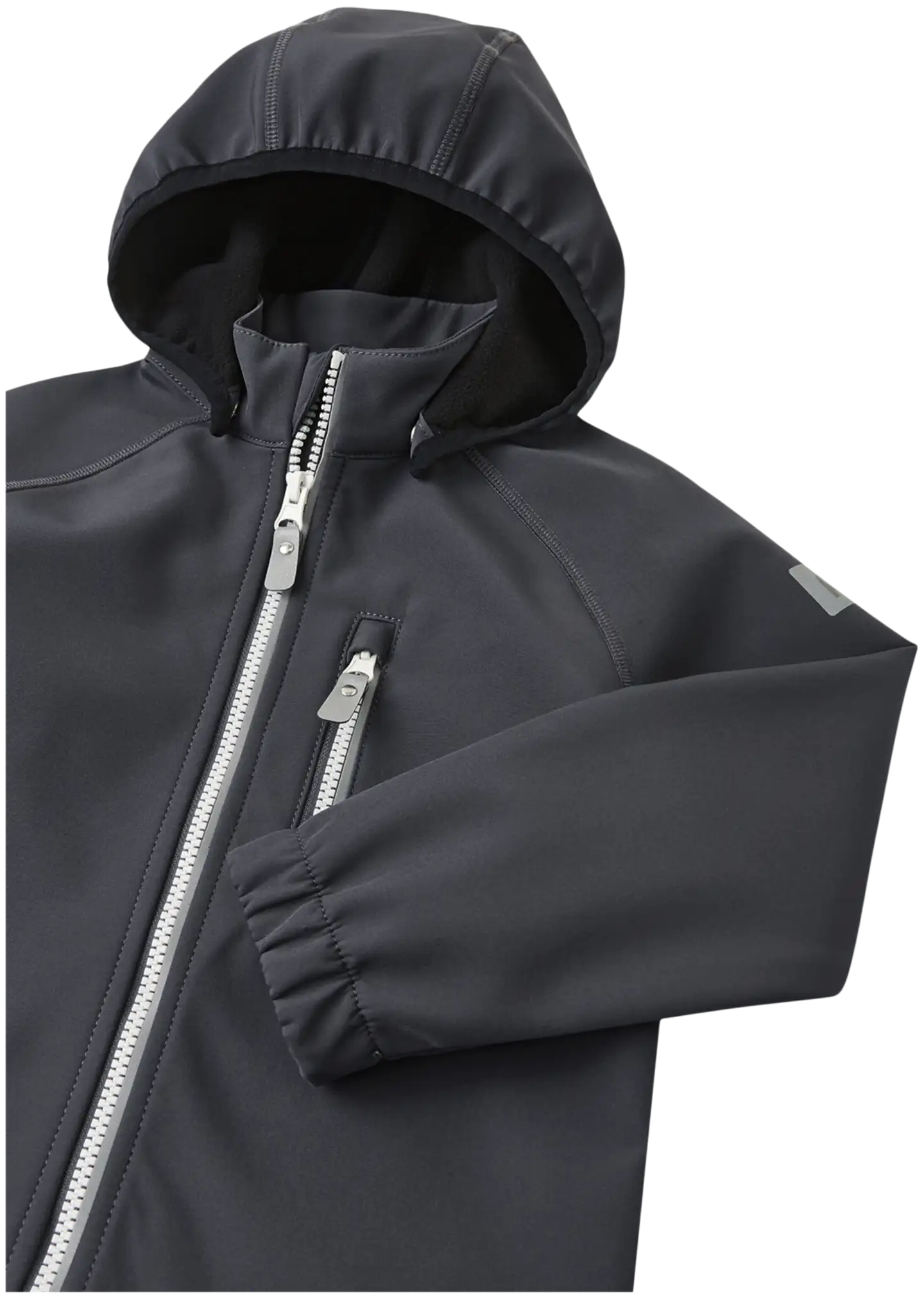 Reima lasten softshell-takki Vantti - Soft Black - 3