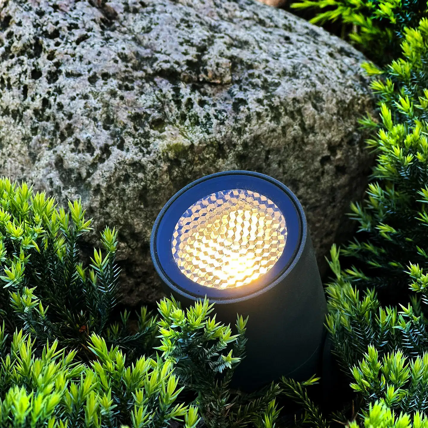 LightsOn spottivalaisin Luna harmaa - 4