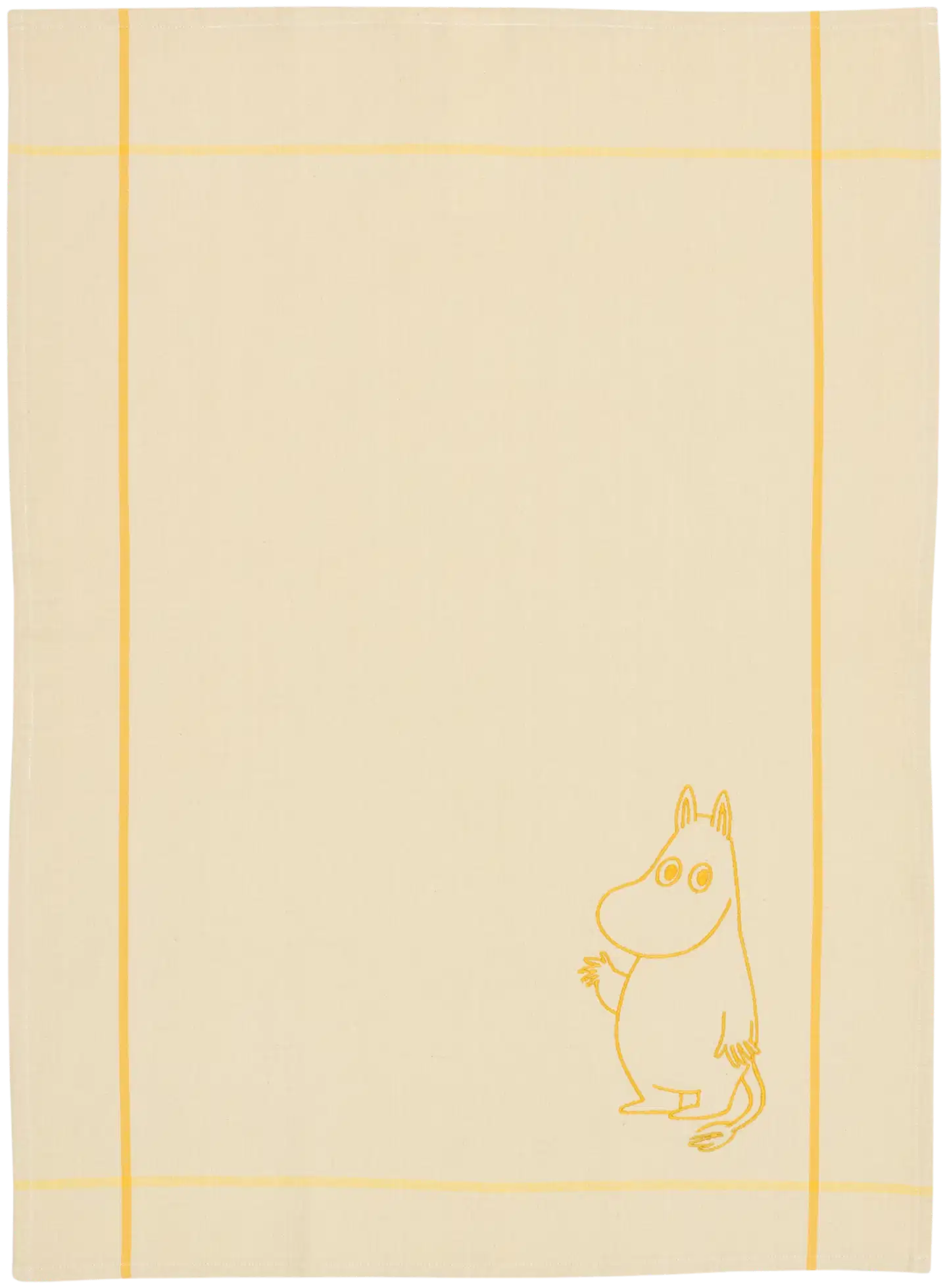 Moomin Arabia Muumi keittiöpyyhe 50x70cm Muumipeikko GOTS