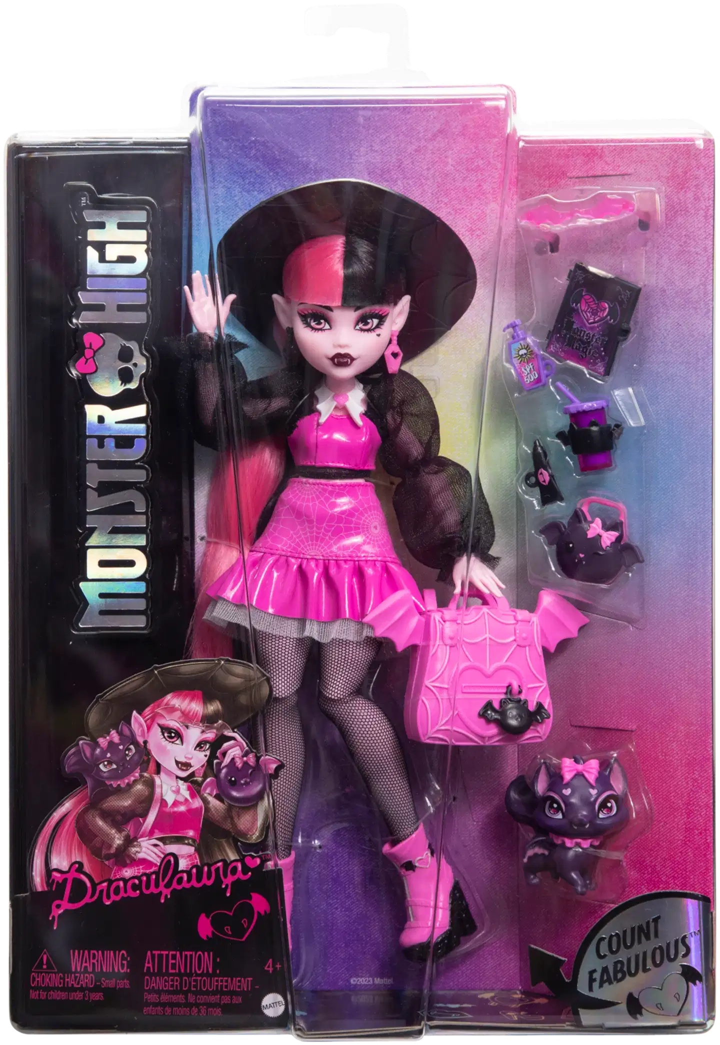 Monster High Draculaura -nukke - 5