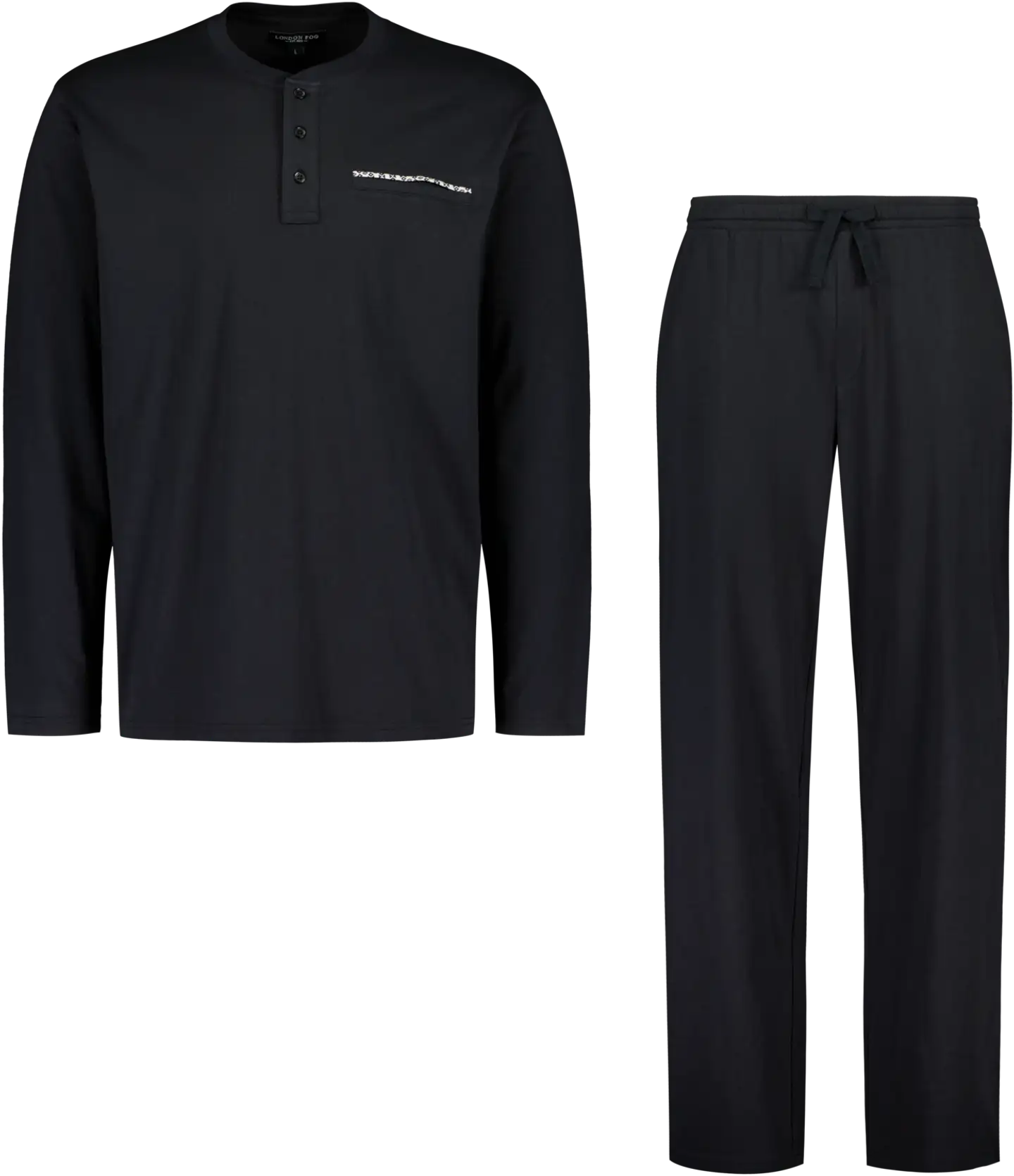 London Fog miesten pyjama 191L422544 - BLACK - 1