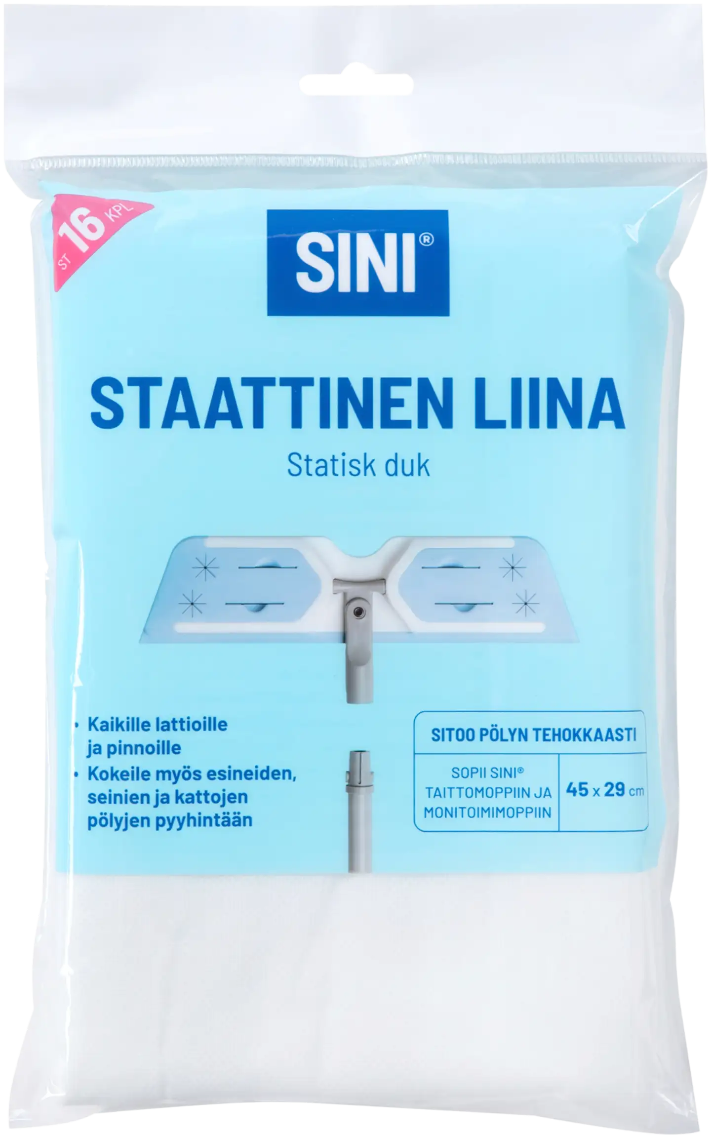 SINI Staattinen Liina 45x29cm