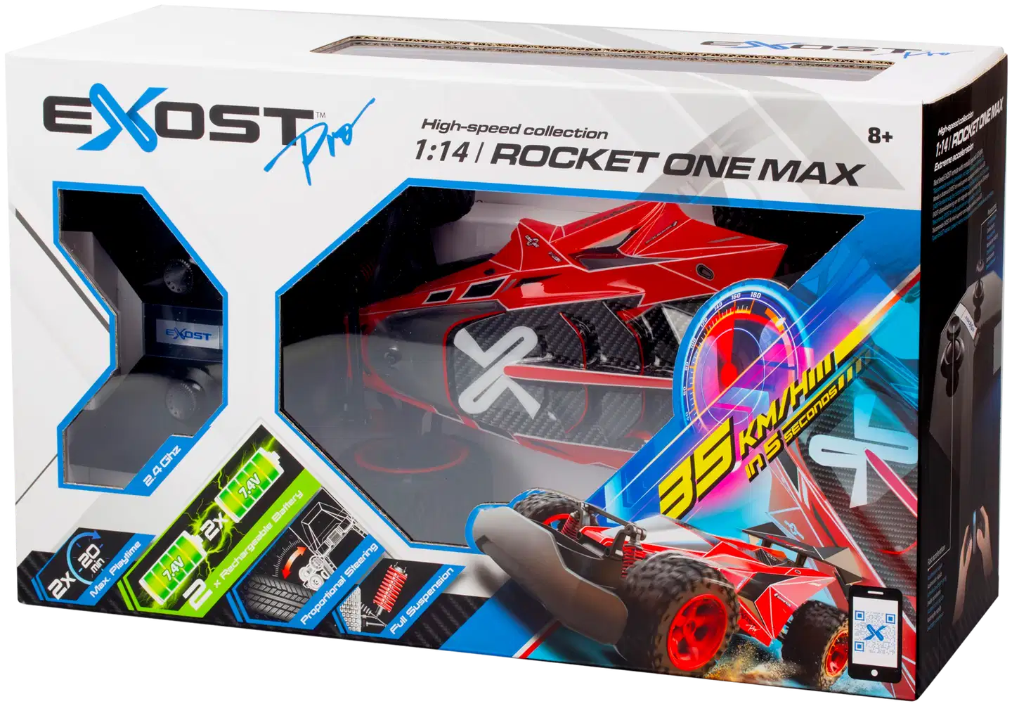 Exost Pro radio-ohjattava auto Rocket One Max - 9