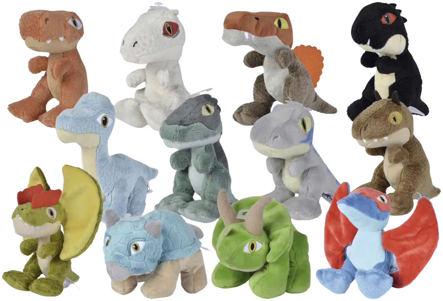 Simba Toys - Universal Pikkudino, pehmo, 12 cm, lajitelmassa 12 erilaista - 1