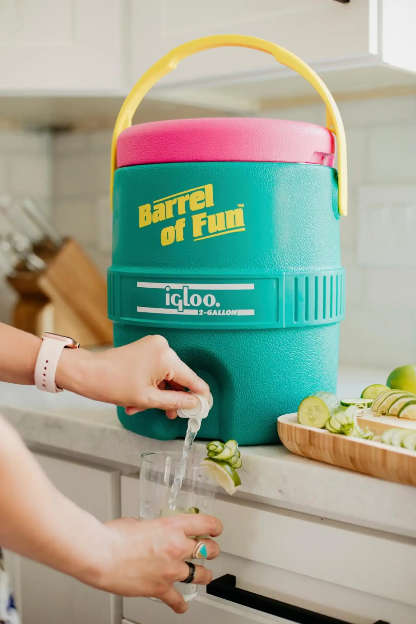 Igloo juomasäiliö Retro 8 l jade - 9
