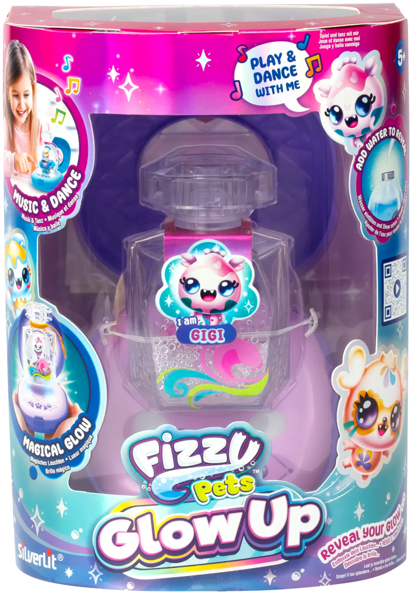 Silverlit lelu Fizzy Pets Glow Up, erilaisia - 7