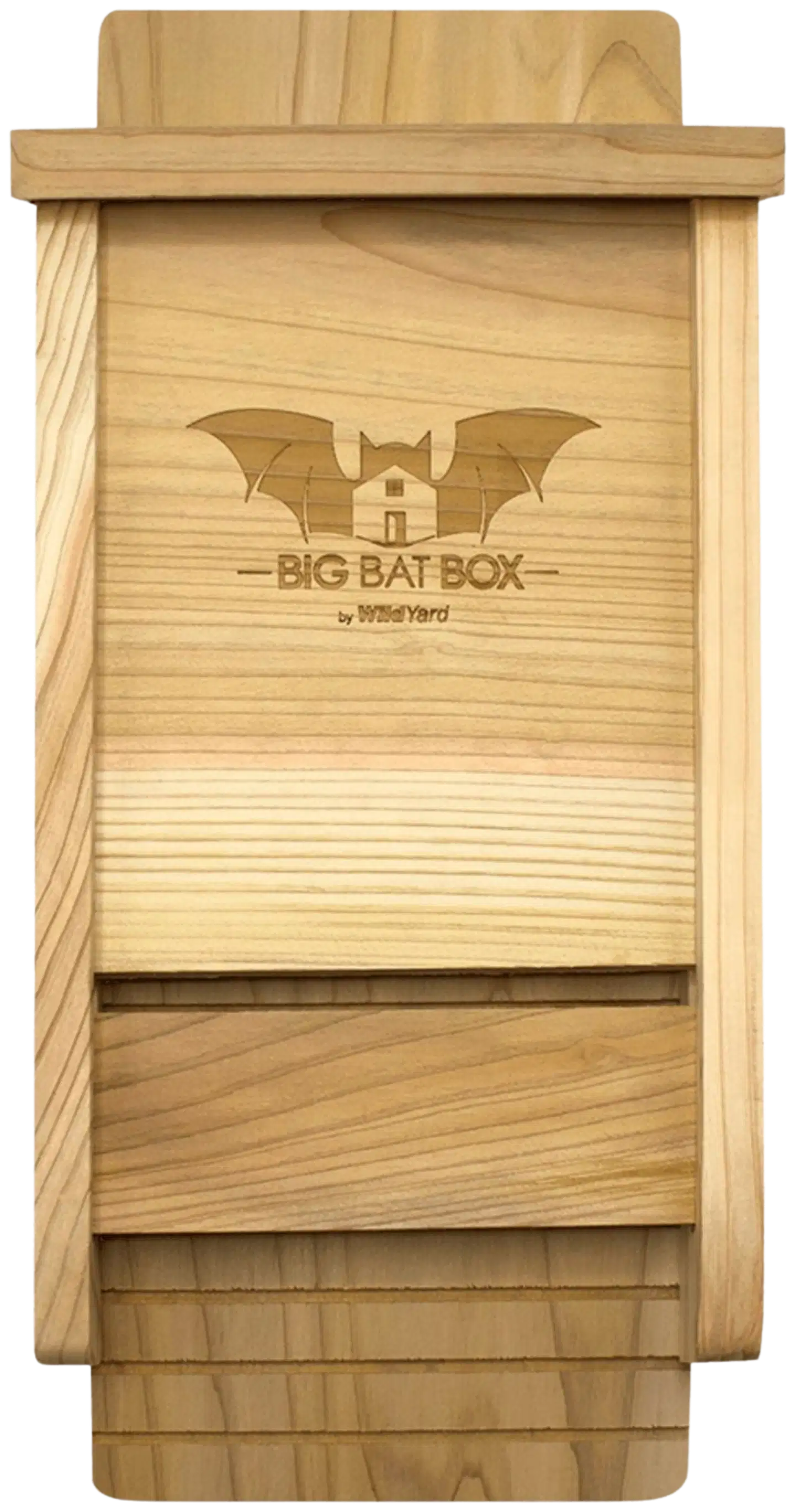 WildYard Big Bat Box lepakkopönttö, 1 kammio, setripuu, luonnonvärinen - 1