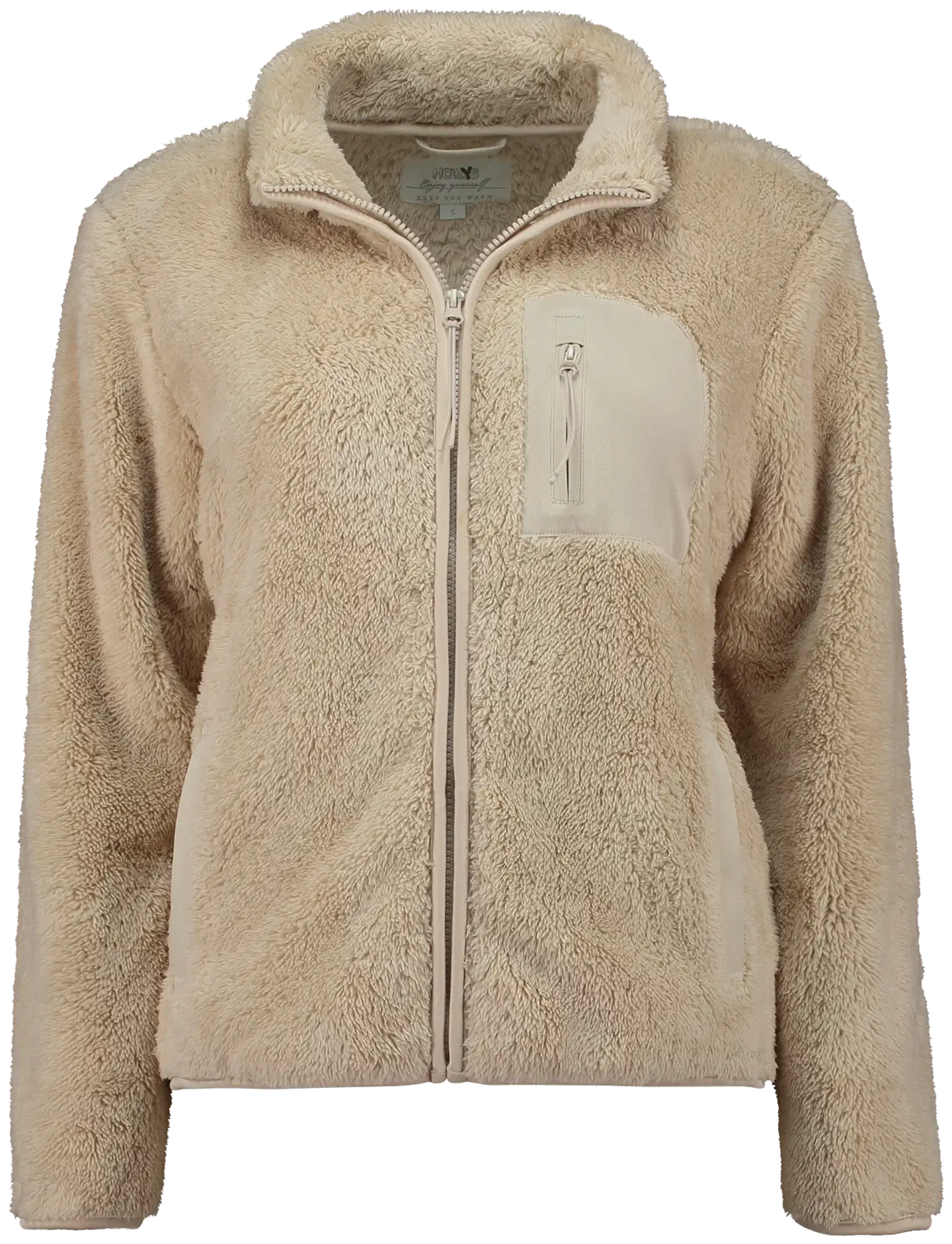 Hailys naisten fleecetakki In44es - beige - 1
