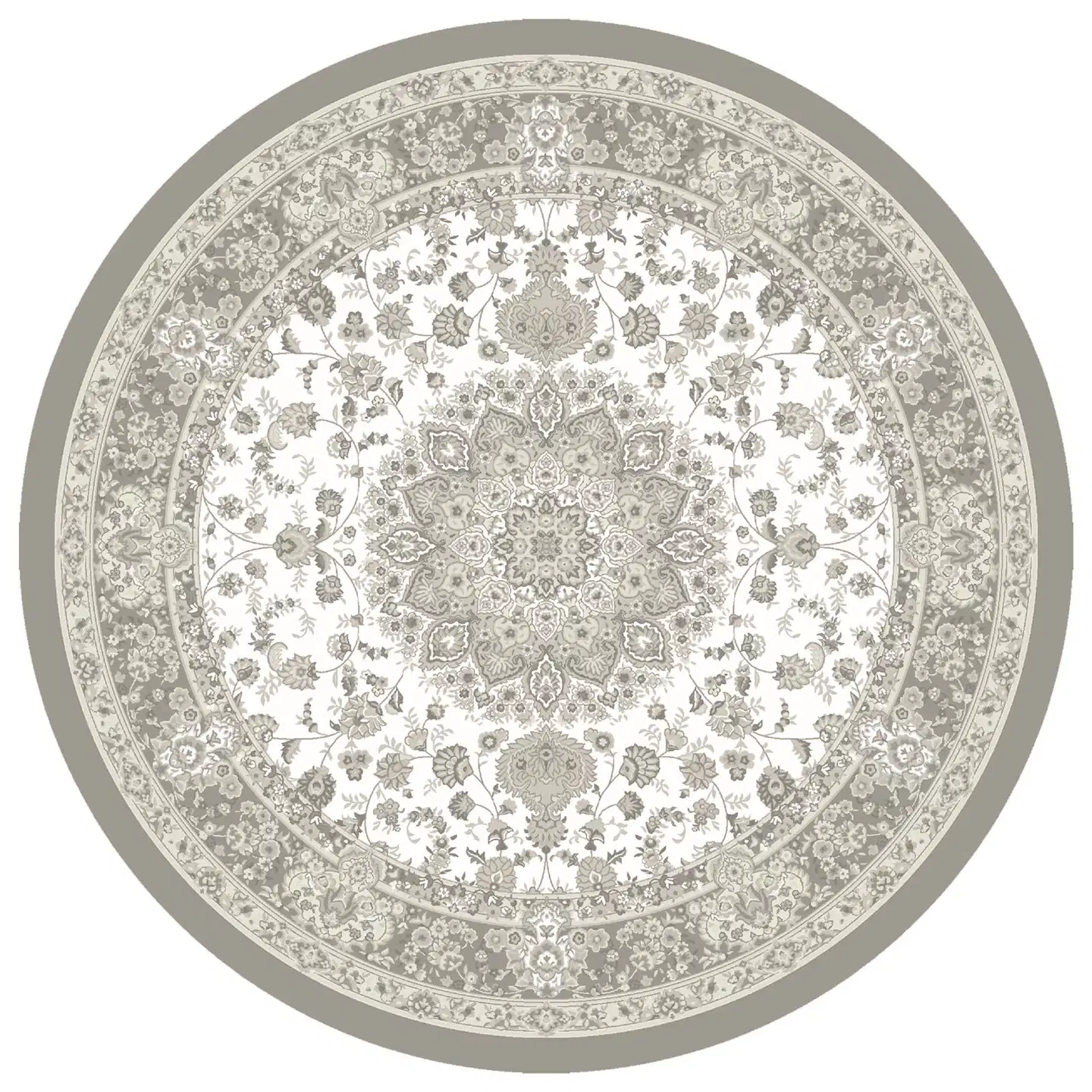 ihankotona matto Matilda Ø133 cm vaaleanruskea