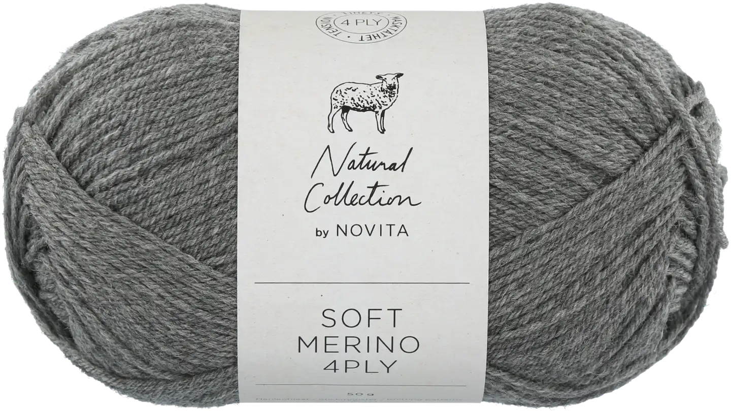 Novita lanka Soft Merino 4PLY 50 g kivi 043 - 1