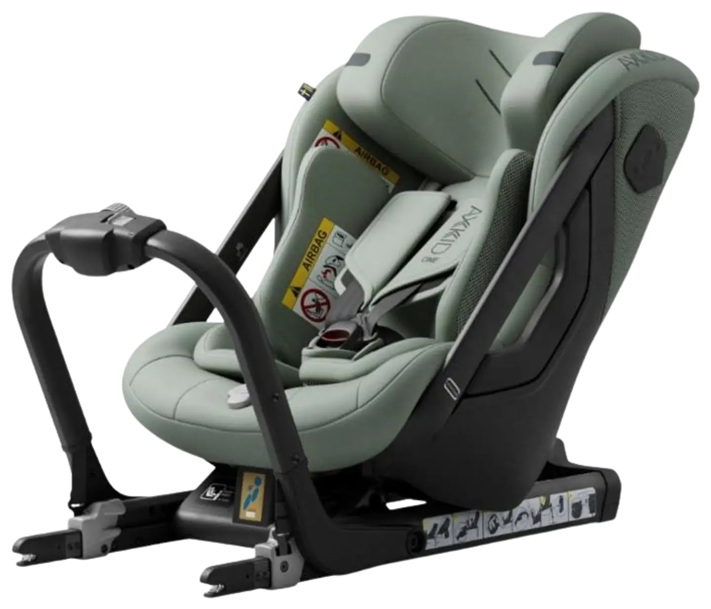 Axkid One 3 turvaistuin 61-125cm Nordic Bloom Green - 1