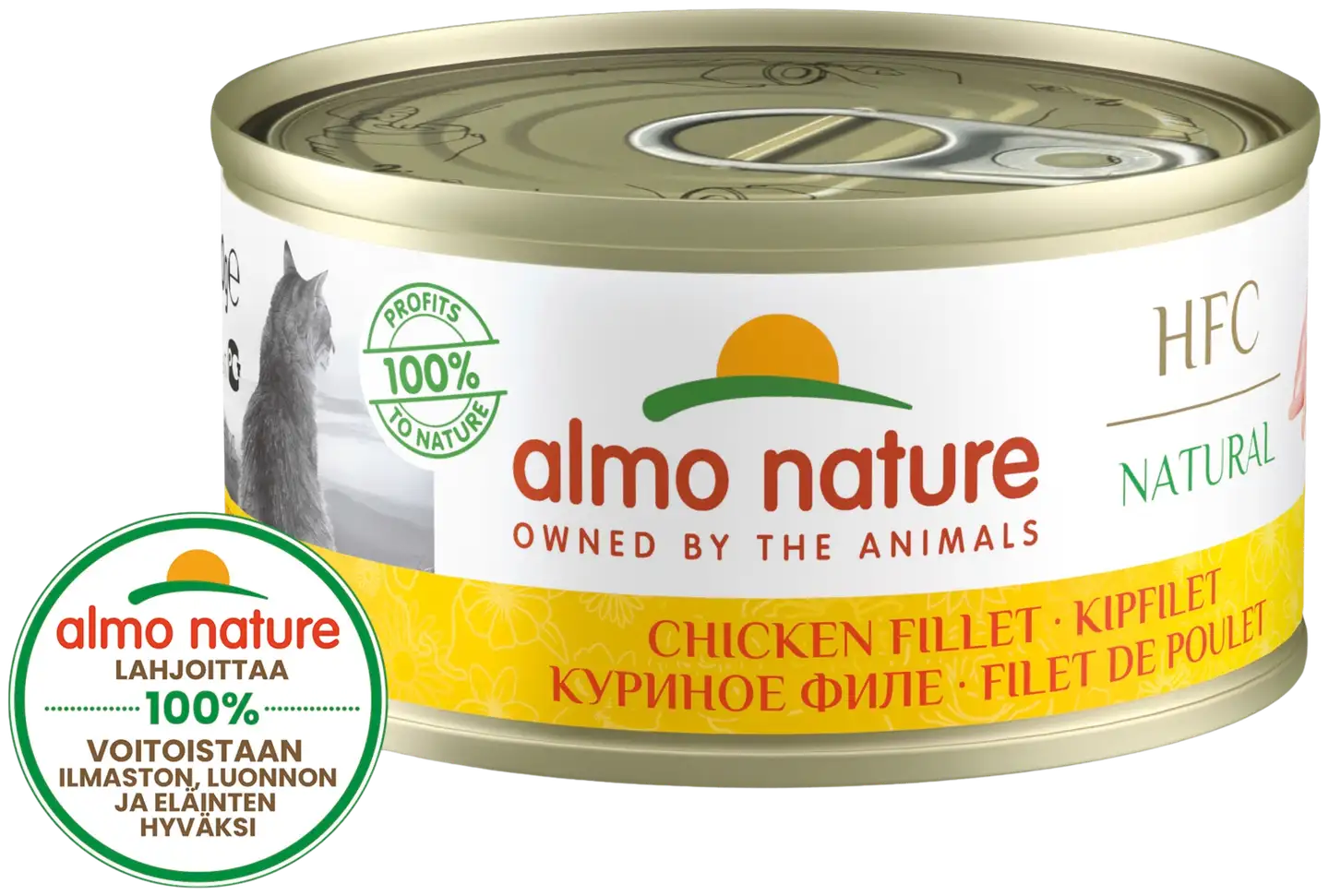 Almo Nature HFC Natural Kanafilee kissan täydennysravinto 70 g