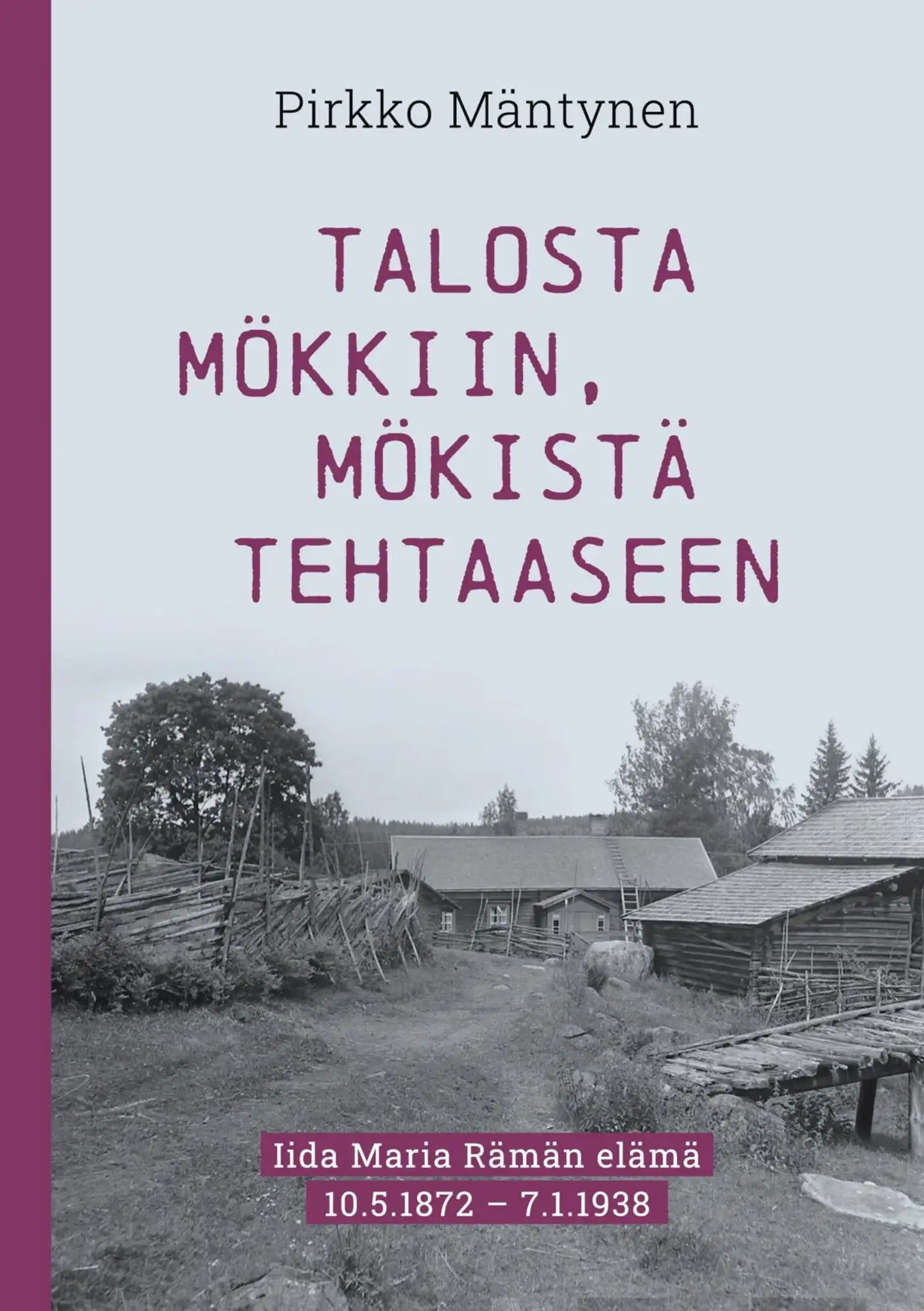 Mäntynen, Talosta mökkiin, mökistä tehtaaseen - Iida Maria Rämän elämä 10.5.1872 – 7.1.1938