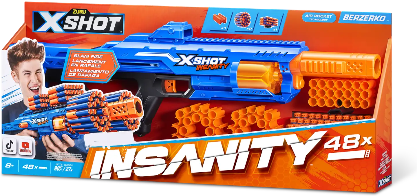 X-Shot Insanity Berzerko 48 ammusta - 2