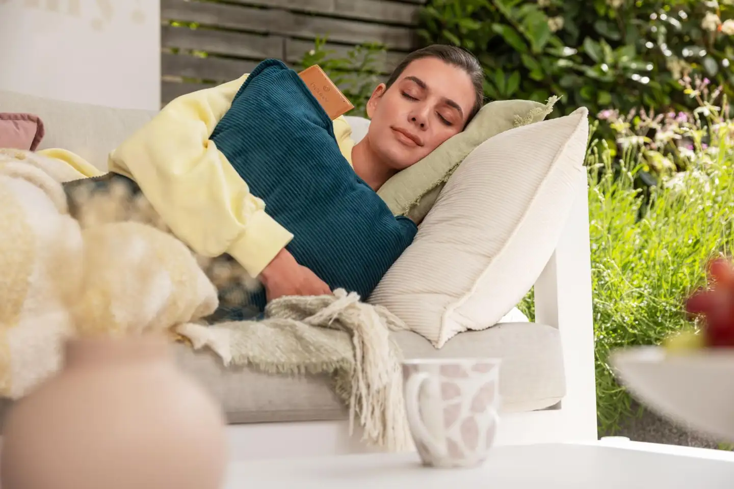 Beurer HK77 Heaty akkukäyttöinen lämpötyyny, sininen - 7