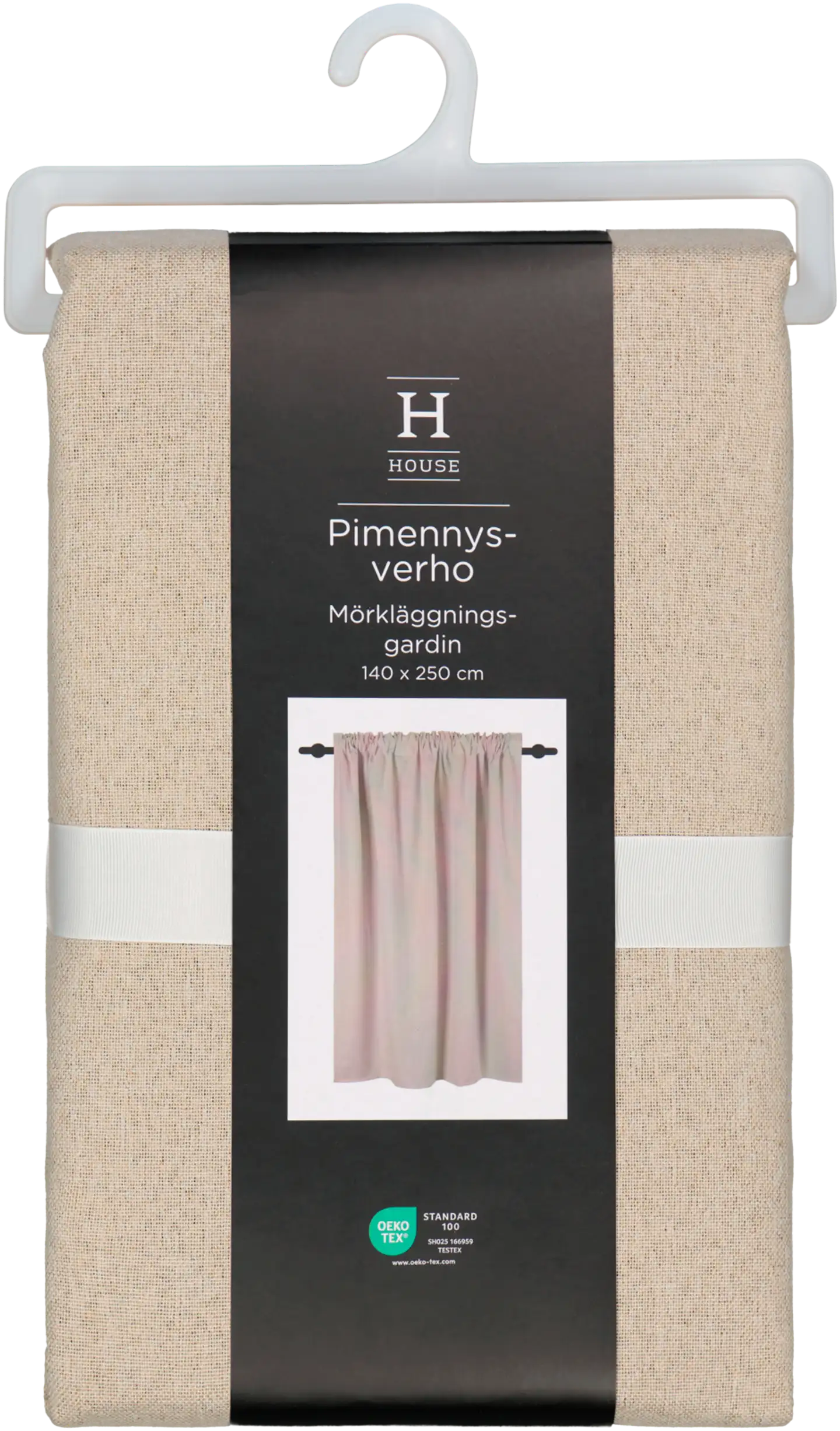 House pimennysverho TPU Film 140x250 cm, beige - 2