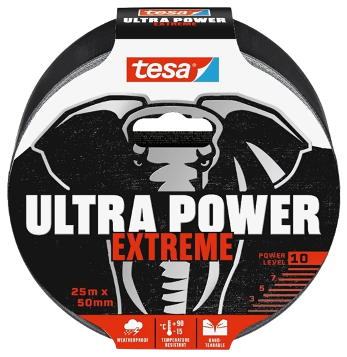 Tesa korjausteippi Ultra Power Extreme 25m x 50mm