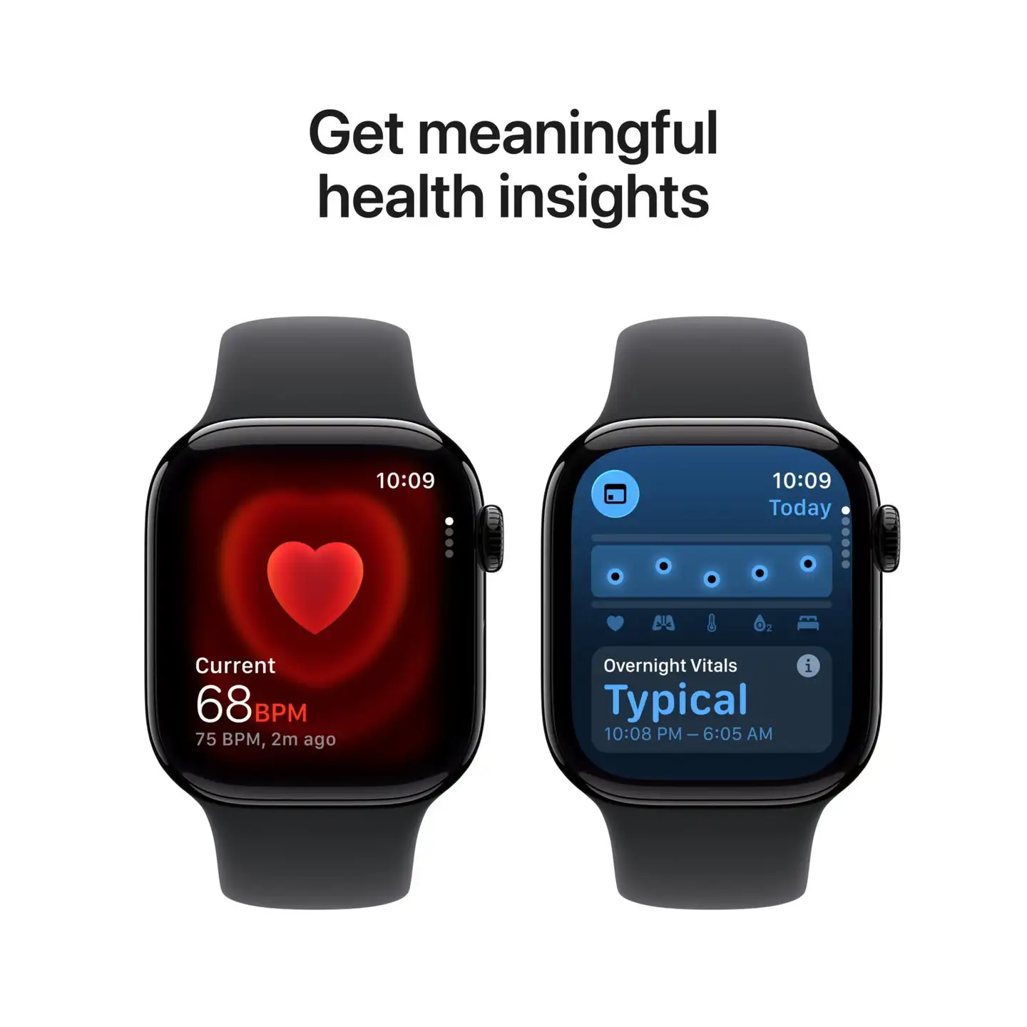 Apple Watch Series 11 GPS + Cellular 46mm musta alumiinikotelo, musta sport ranneke - M/L - MFC44QN/A - 4