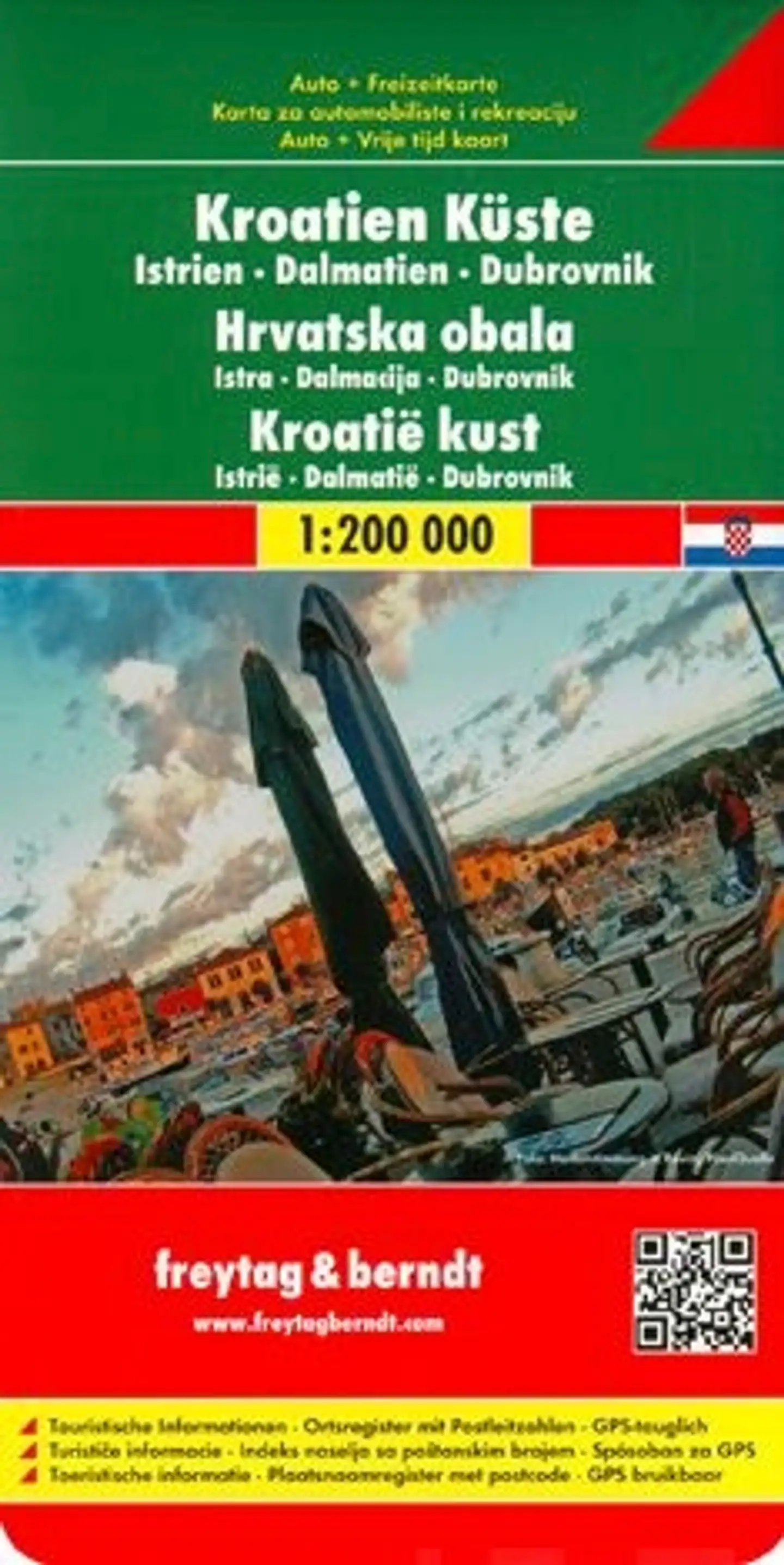 Croatia Coast, 1:200 000