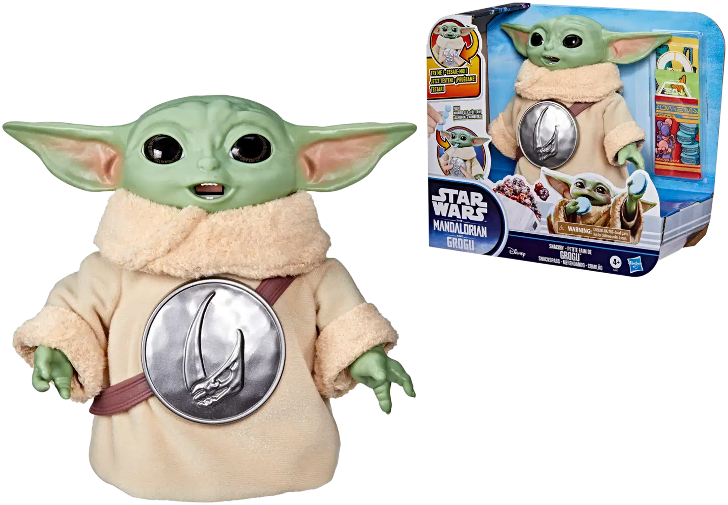 Star Wars hahmo Naposteleva Grogu ja tarvike 16,5 cm - 4