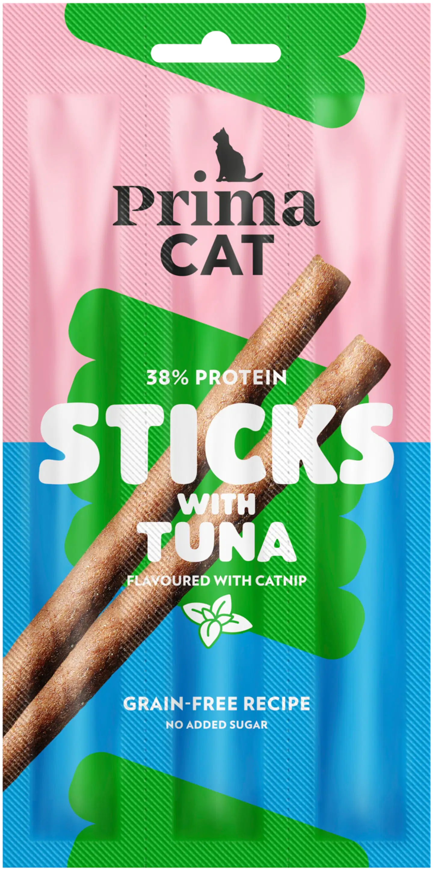 PrimaCat Sticks Tonnikala-Kissanminttu 15 g