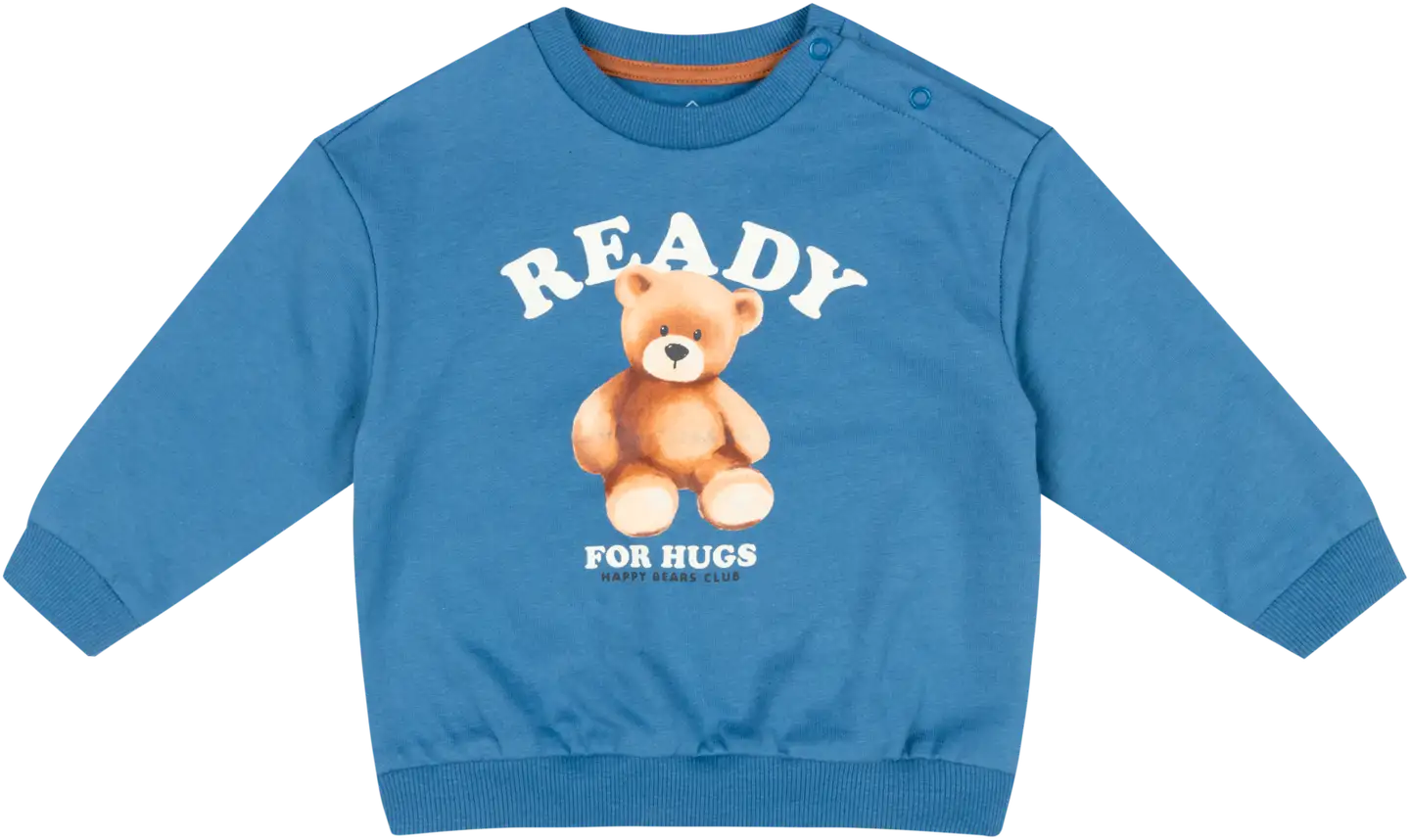 TEX BABY vauvojen collegepusero Nalle - BLUE DARK - 1