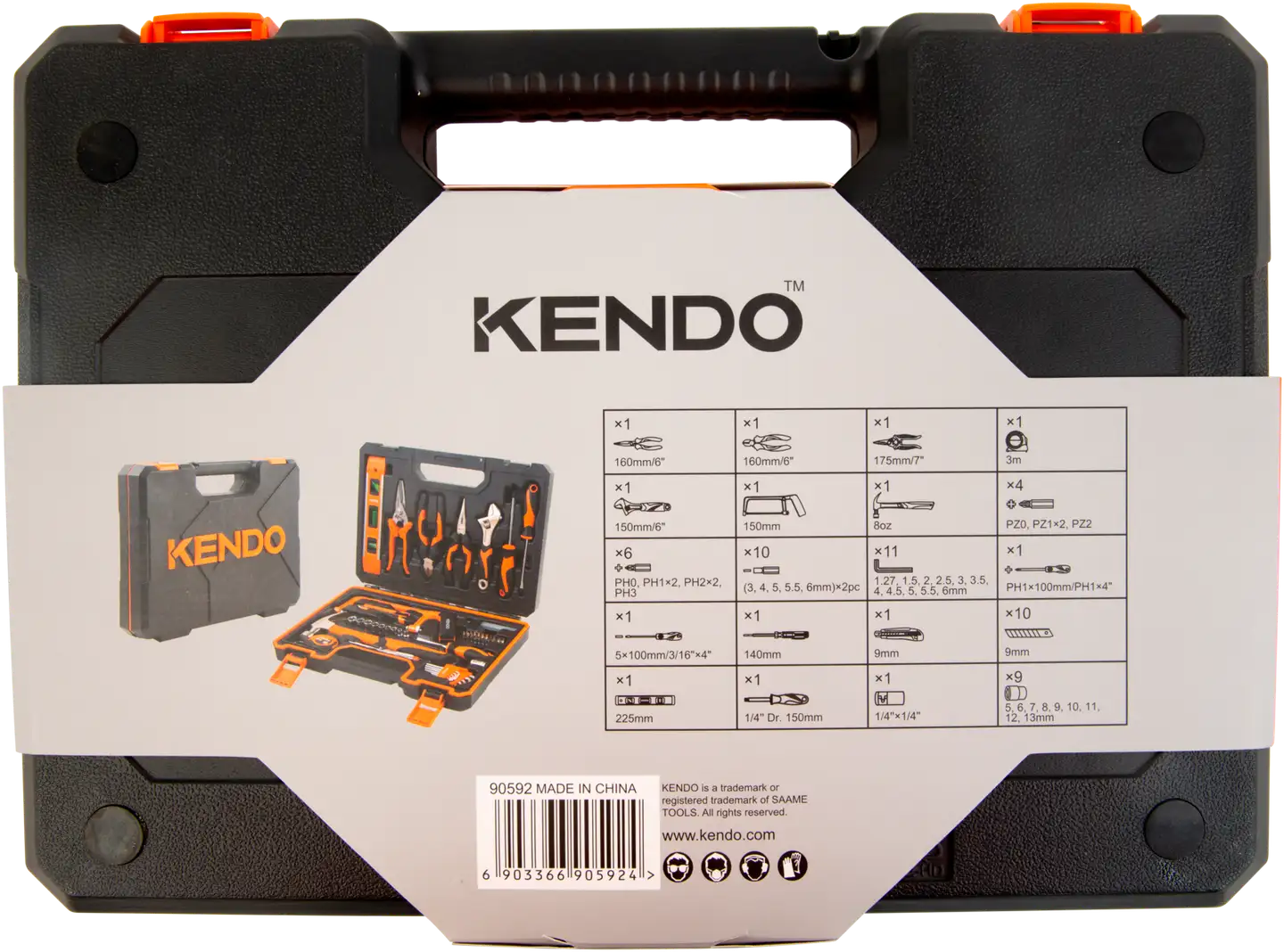 Kendo työkalusarja 64- osainen - 4