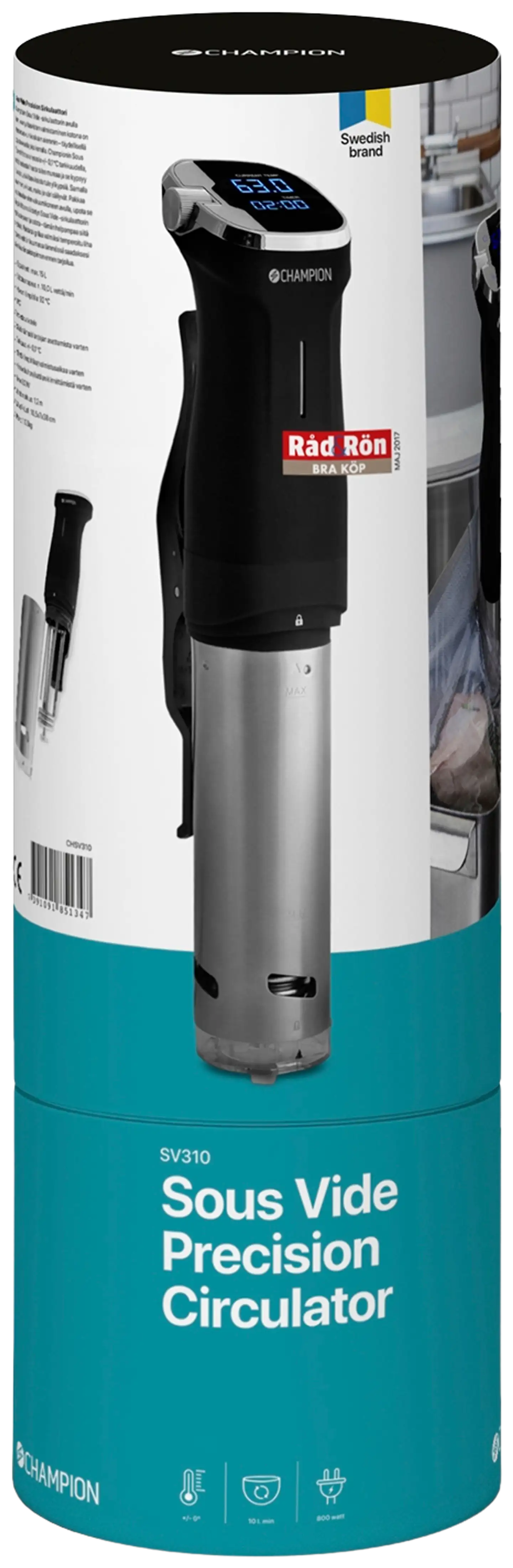 Champion Sous Vide tarkkuuskeitin CHSV310 - 7