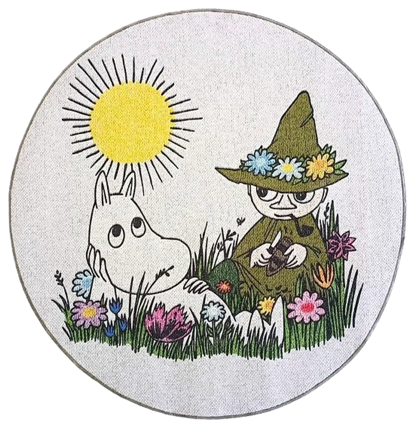 Muumi Ystävät 80 cm harmaa