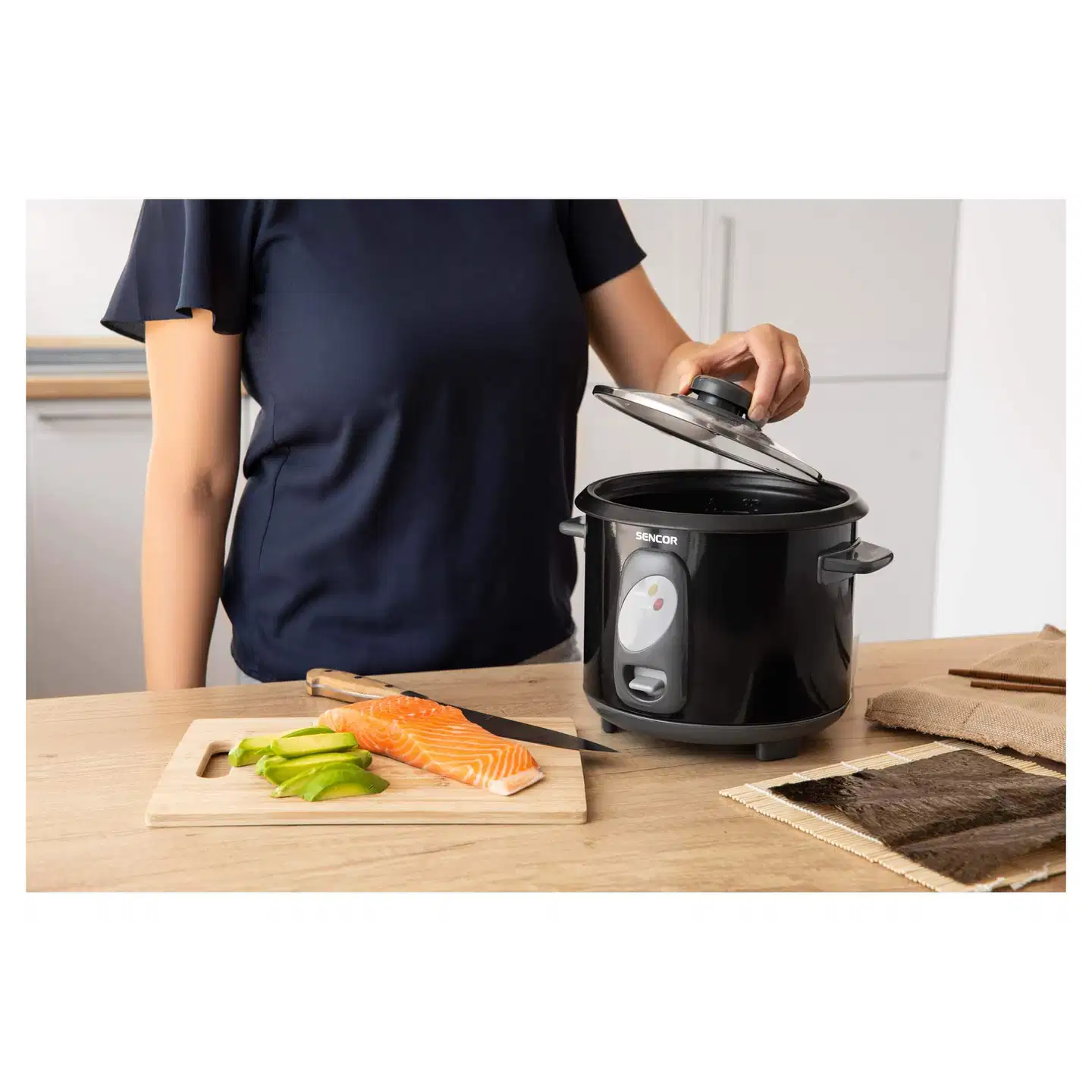 SENCOR Riisinkeitin SRM 1001BK Musta - 7