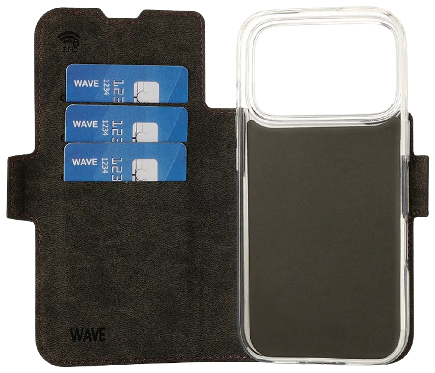 Wave MagSafe-yhteensopiva Book Case -puhelinkotelo Apple iPhone 18 Pro/Apple iPhone 17 Pro smoky sangria - 4