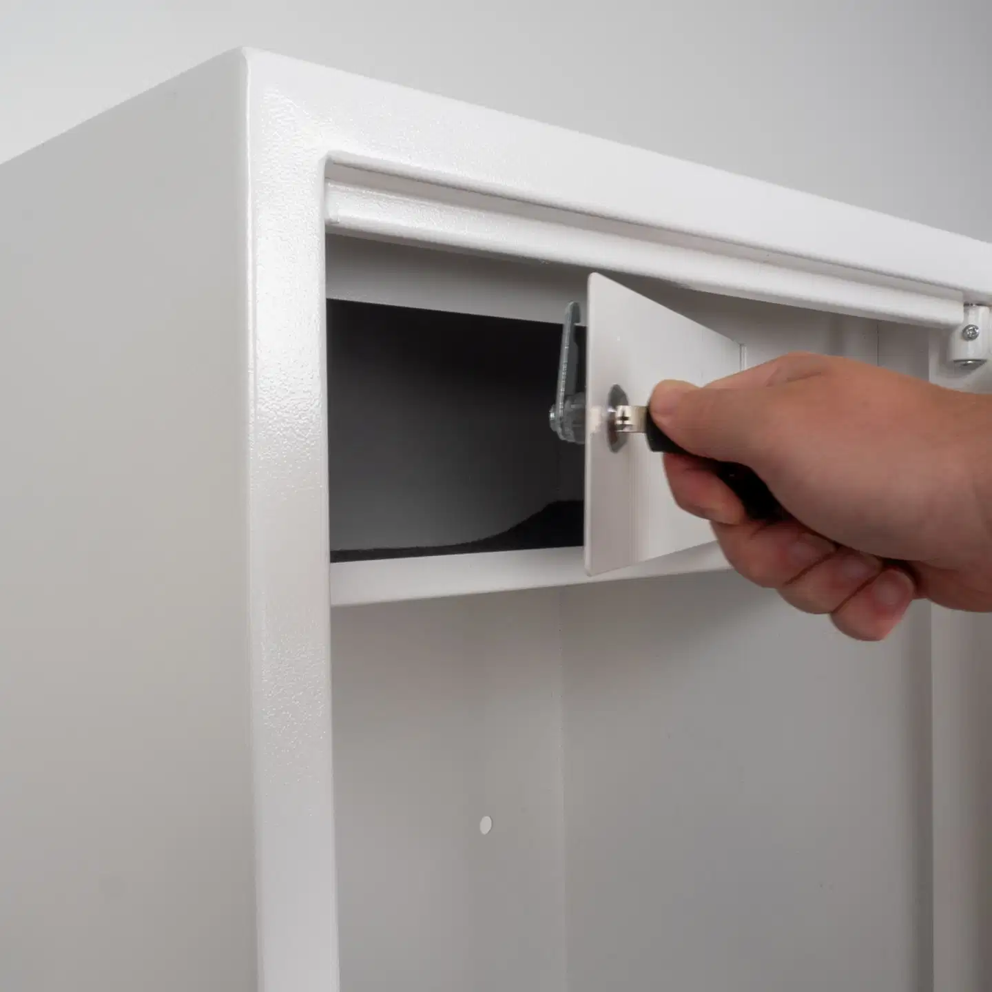 Trekker asekaappi 10 Asetta AS1000 V2, Digitaalilukolla, Valkoinen - 5