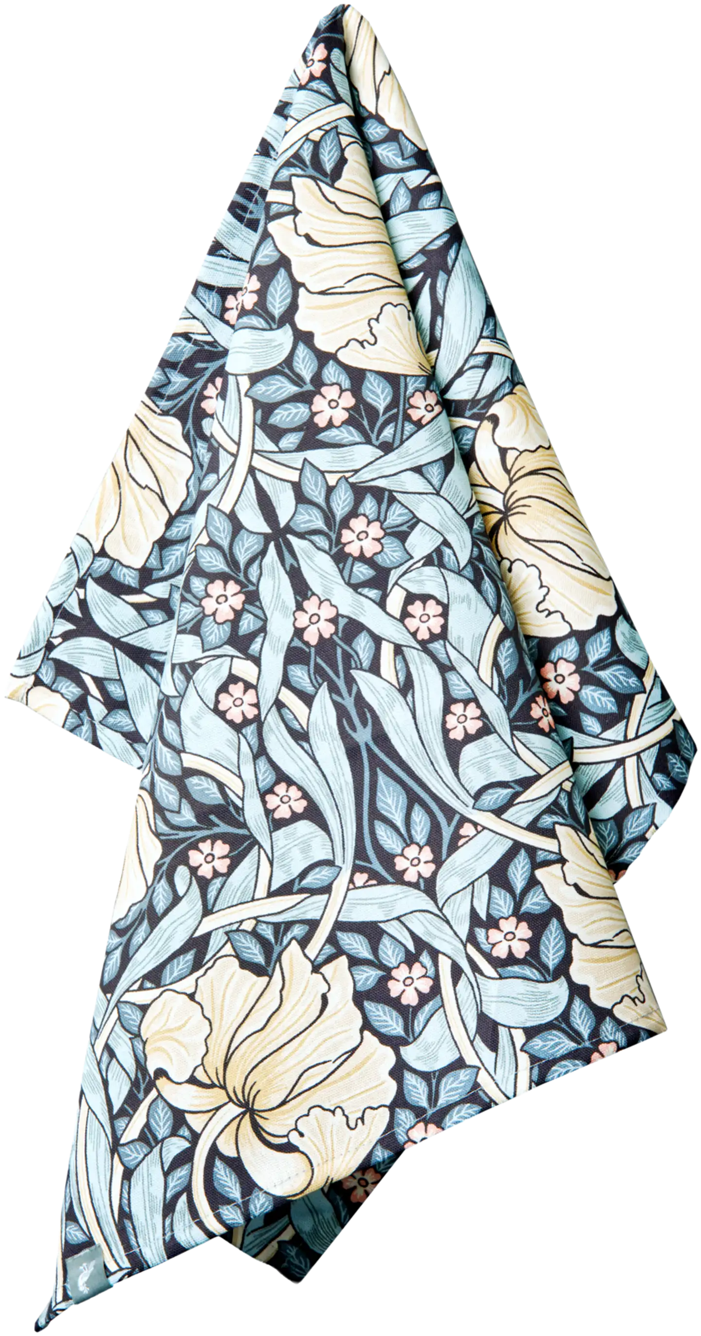 William Morris Keittiöpyyhe Pimpernel sininen 50x70cm